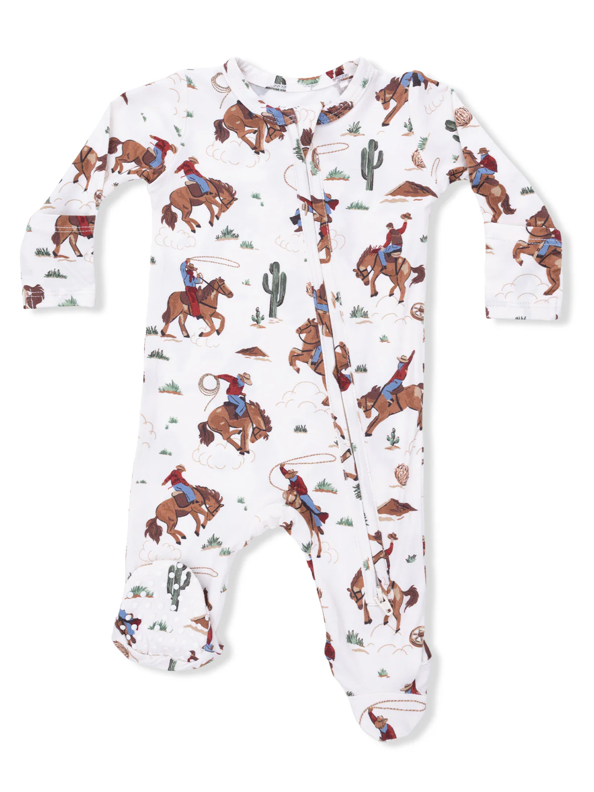 2-Way Zip Footie, Buckaroo Western