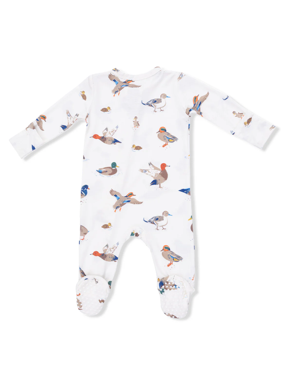 2-Way Zip Footie, Ducks - Image 2