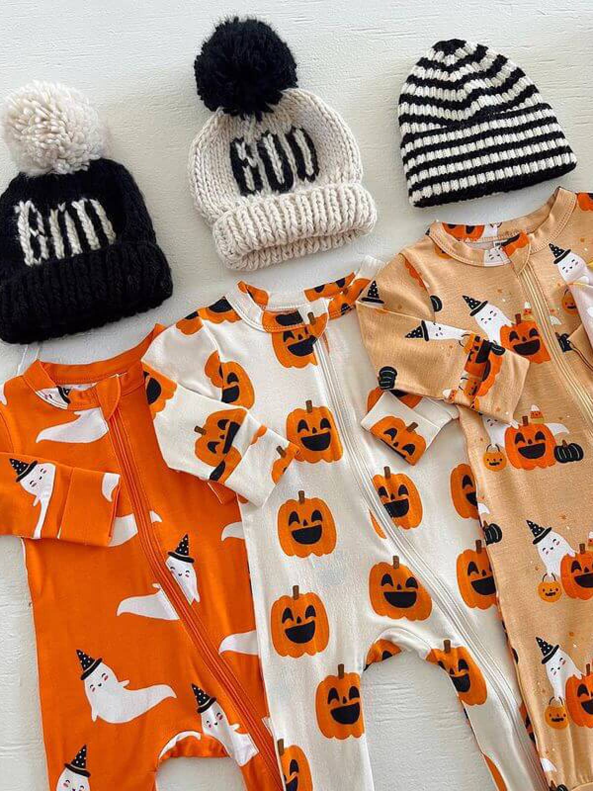 2-Way Zip Footie, Halloween Cluster - Image 6