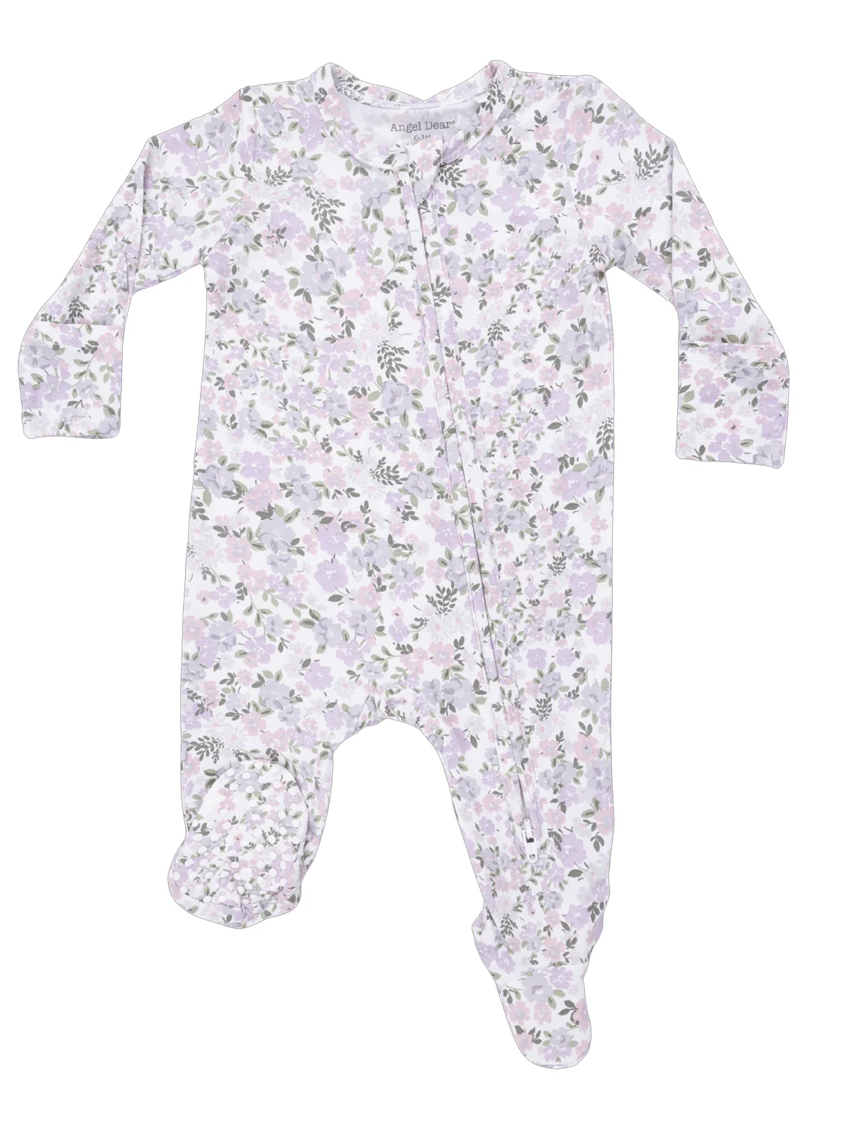 2-Way Zip Footie, Shannon Floral