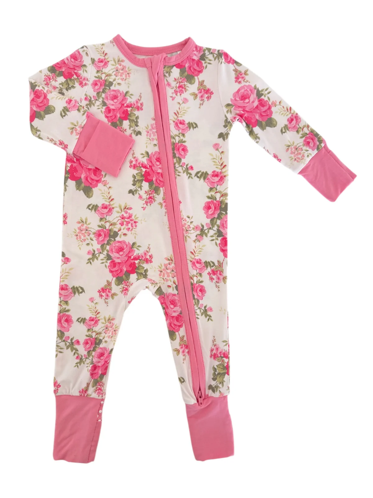 2-Way Zip Romper, Country Daydream - Image 2