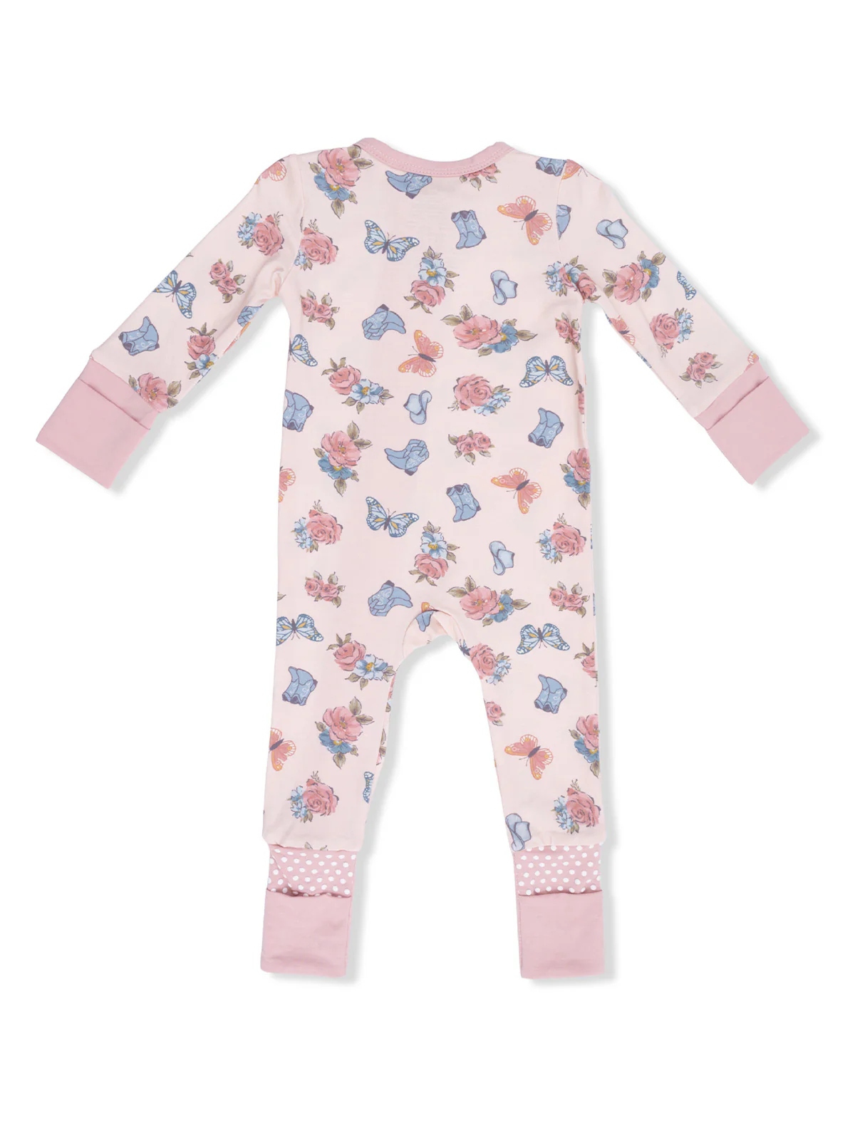 2-Way Zip Romper, Country Girl Boots - Image 3