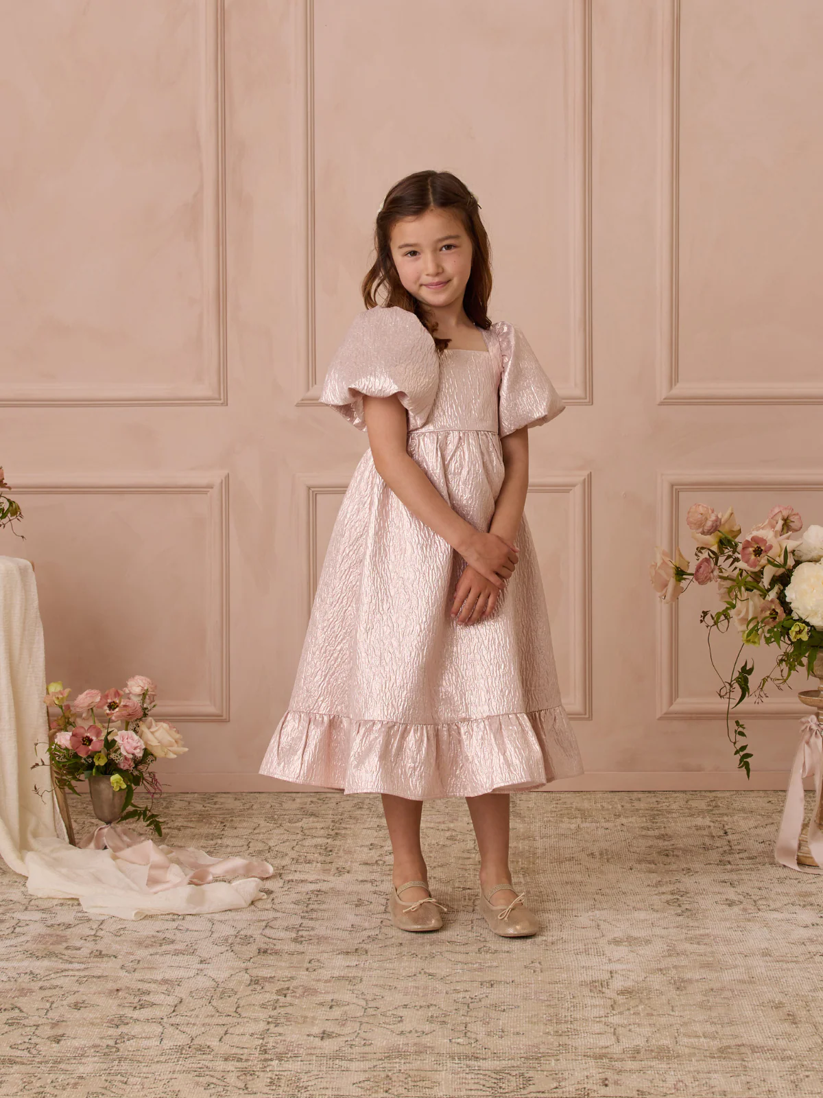 Augusta Dress, Bubblegum - Image 9
