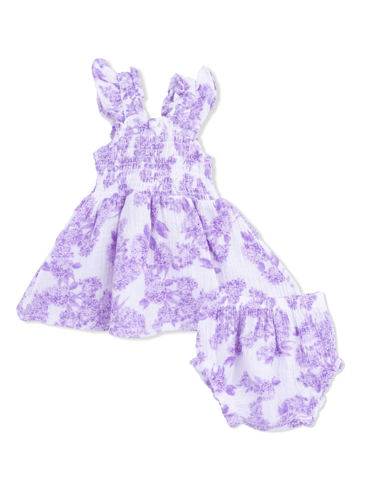 Baby Doll Tunic and Bloomer Set, Lilac Floral