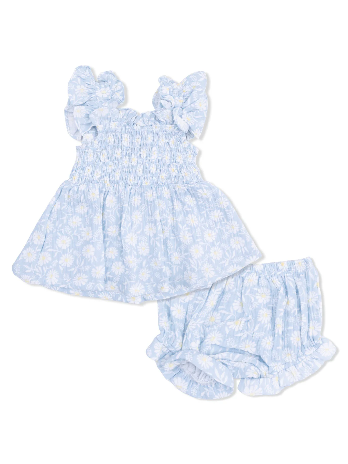 Baby Doll Tunic and Bloomer Set, Western Daisies