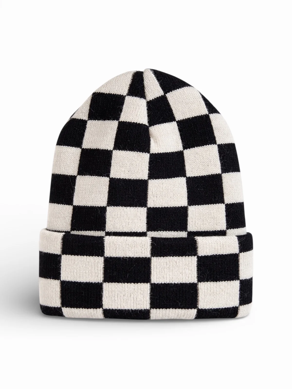 Baby's First HatĀ®, Black/Sand Checkerboard - Image 2