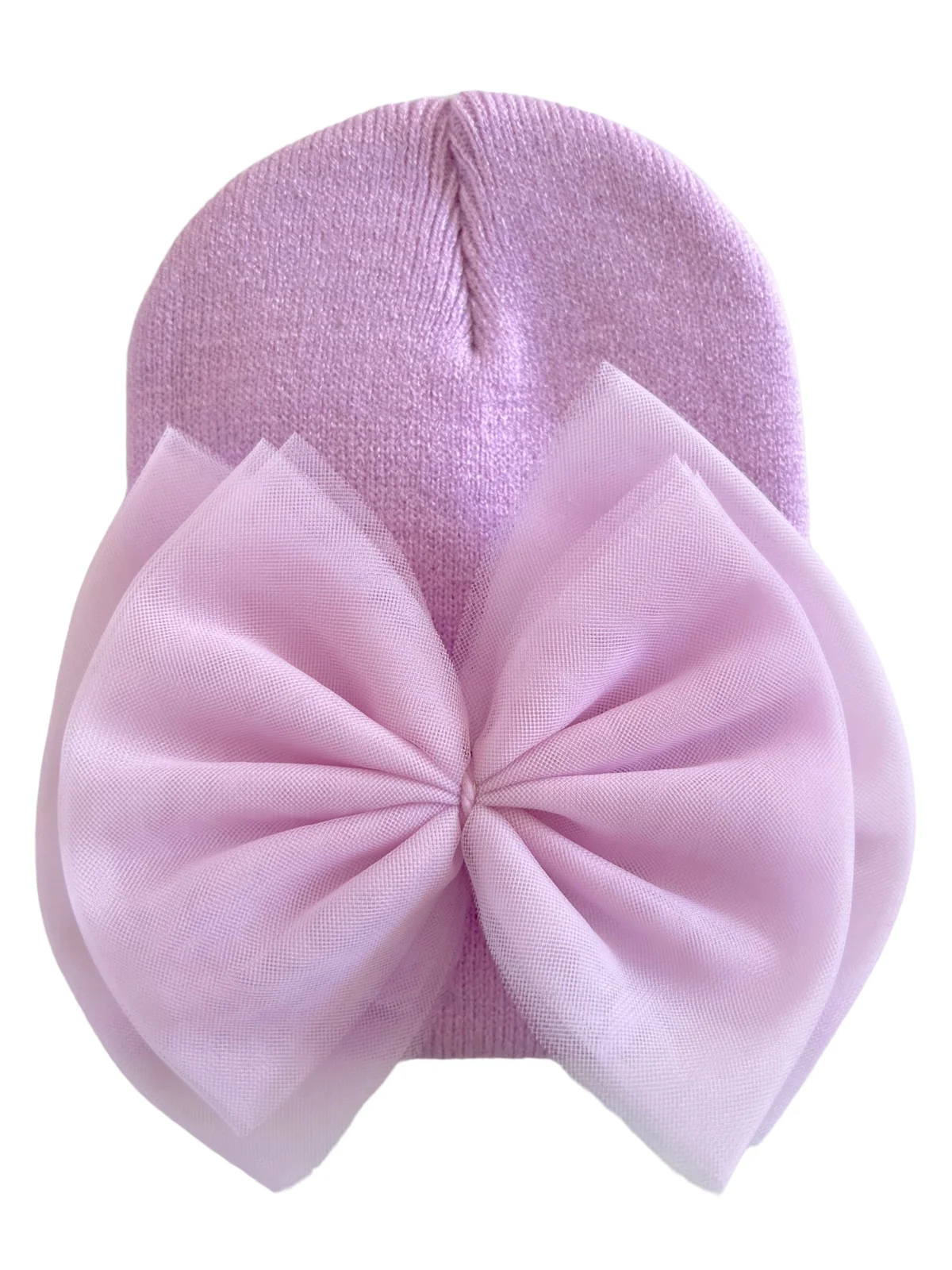 Baby's First HatĀ®, Lavender Tulle Bow