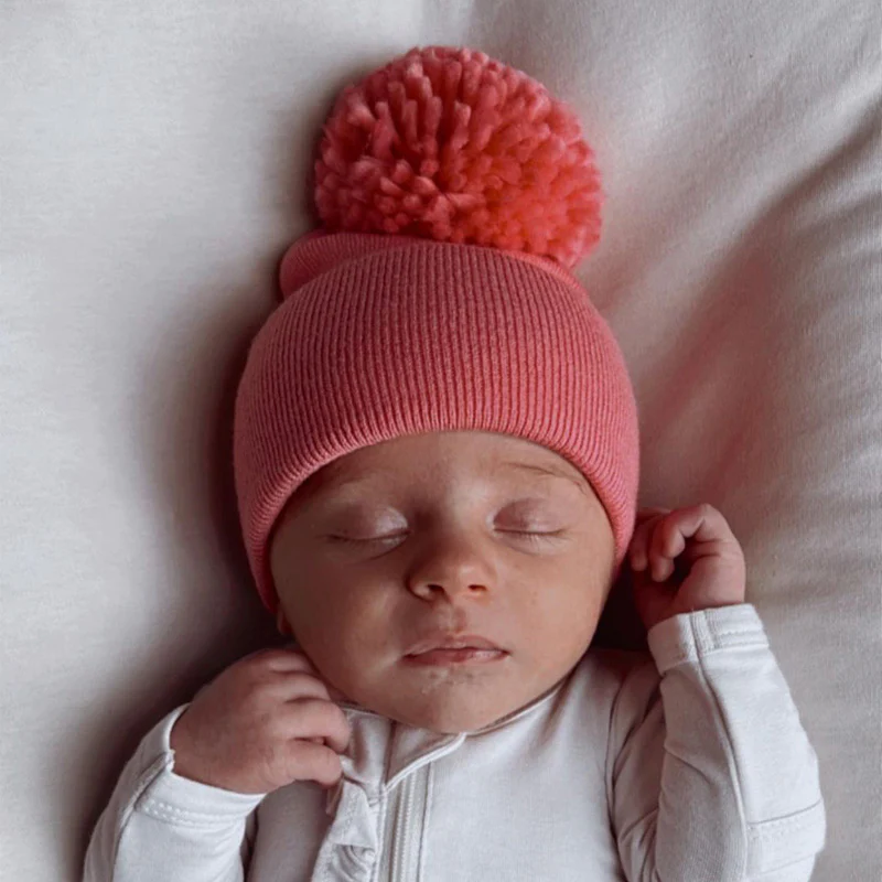 Baby's First HatĀ®, Pink Punch Pom