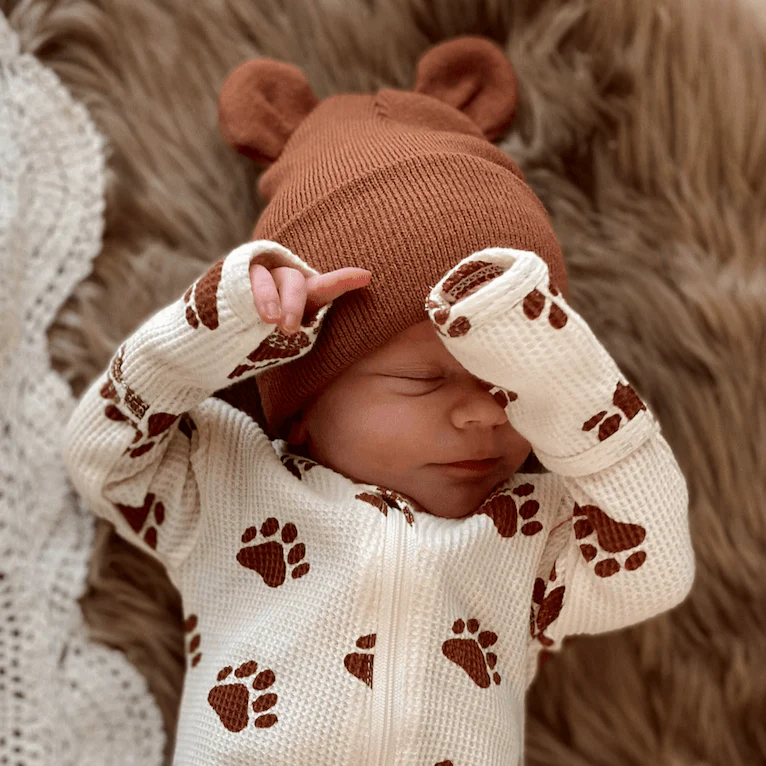 Baby's First HatĀ®, Sandalwood Bear - Image 3