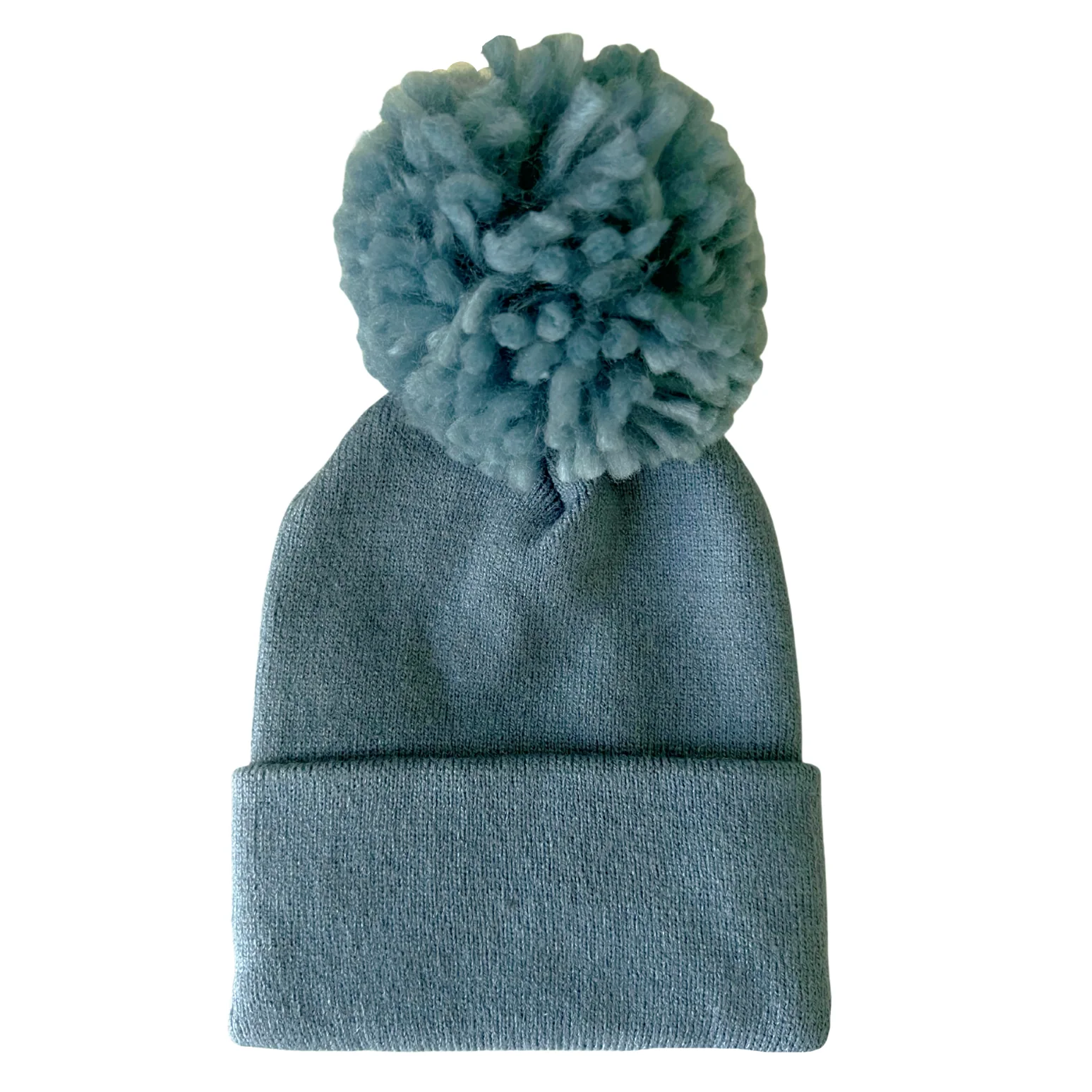 Baby's First HatĀ®, Sky Blue Pom - Image 2