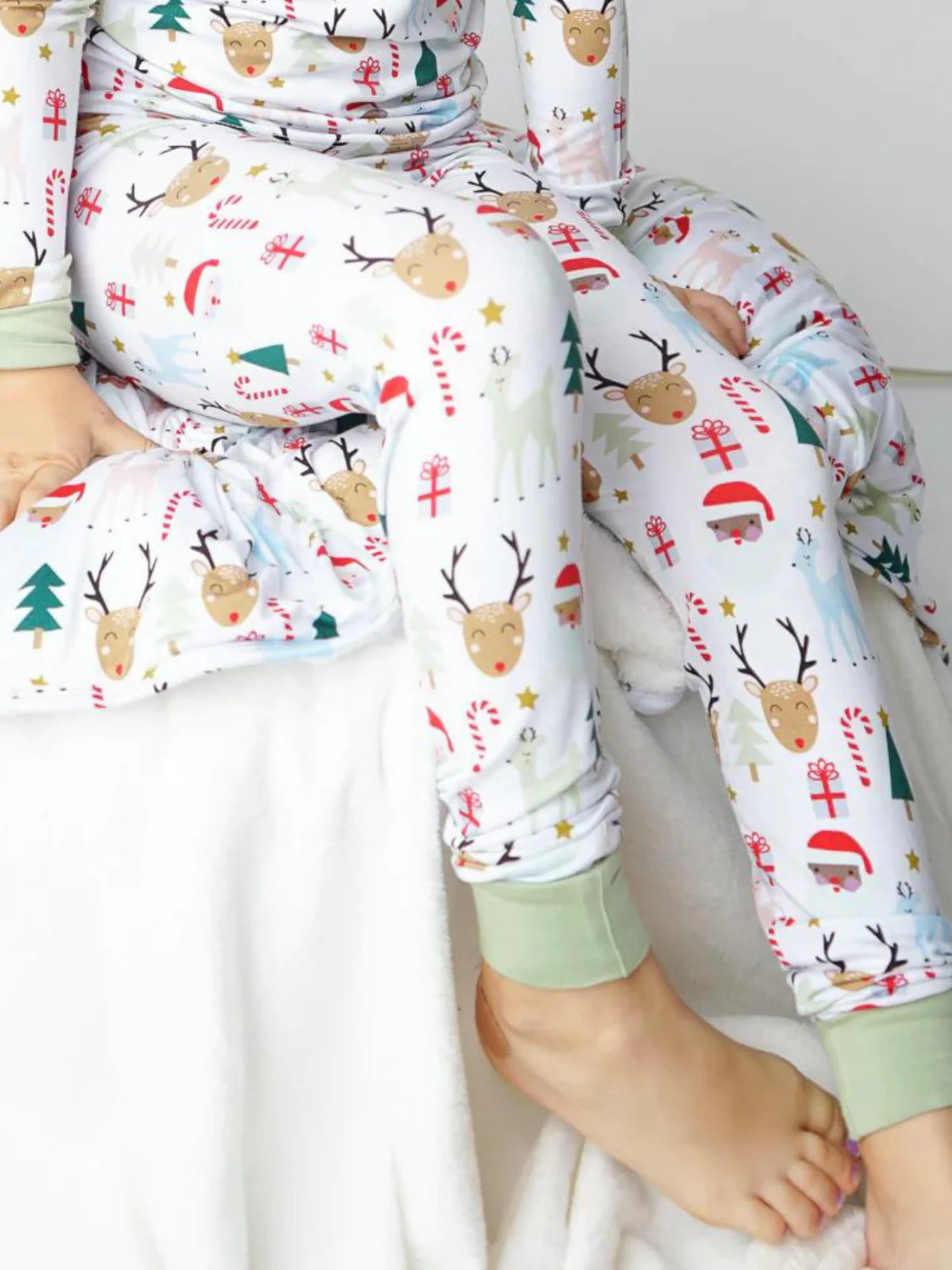 Bamboo 2-Piece Set, Santa & Friends - Image 4