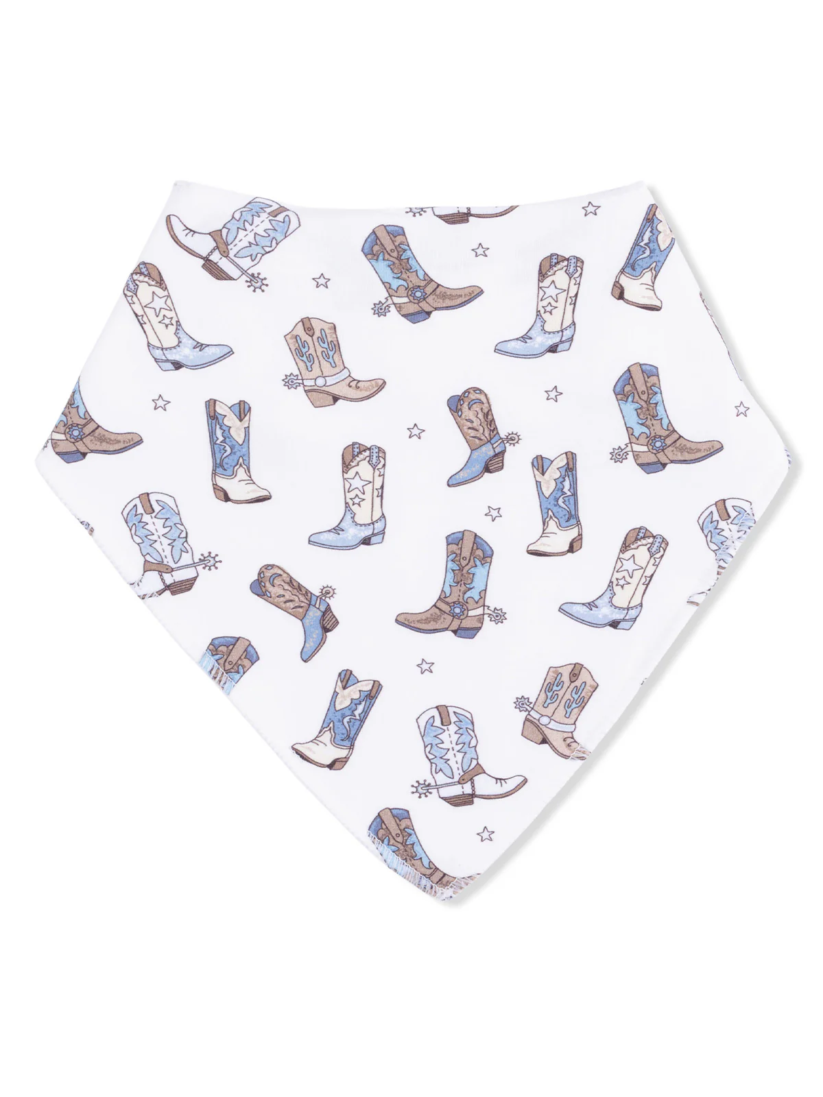 Bandana Bib, Cowboy Boots