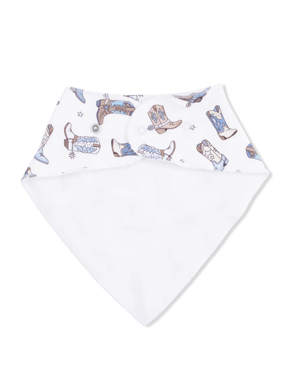 Bandana Bib, Cowboy Boots - Image 2