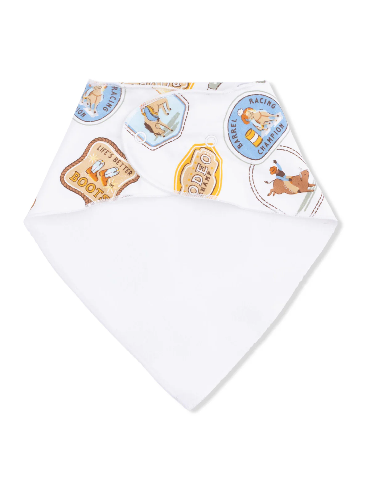 Bandana Bib, Rodeo Patches - Image 2