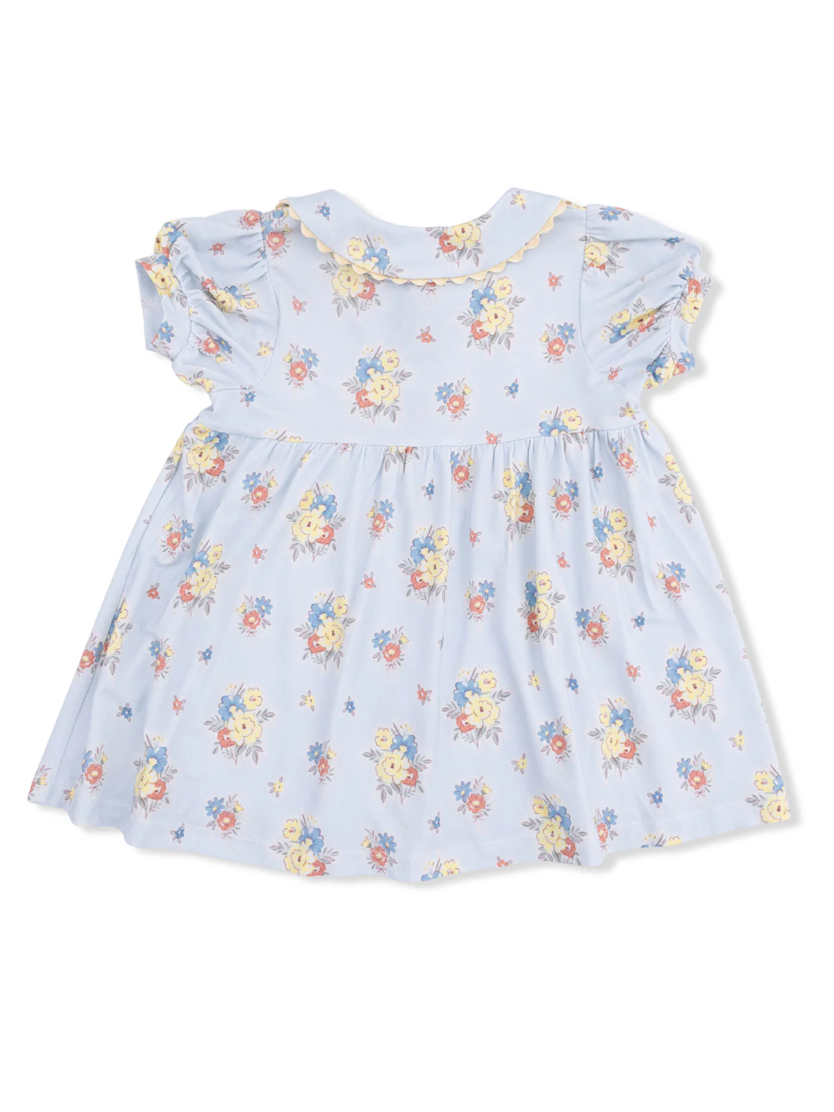 Betty Puff Sleeve Dress and Bloomer, Country Stitch Floral - Image 2