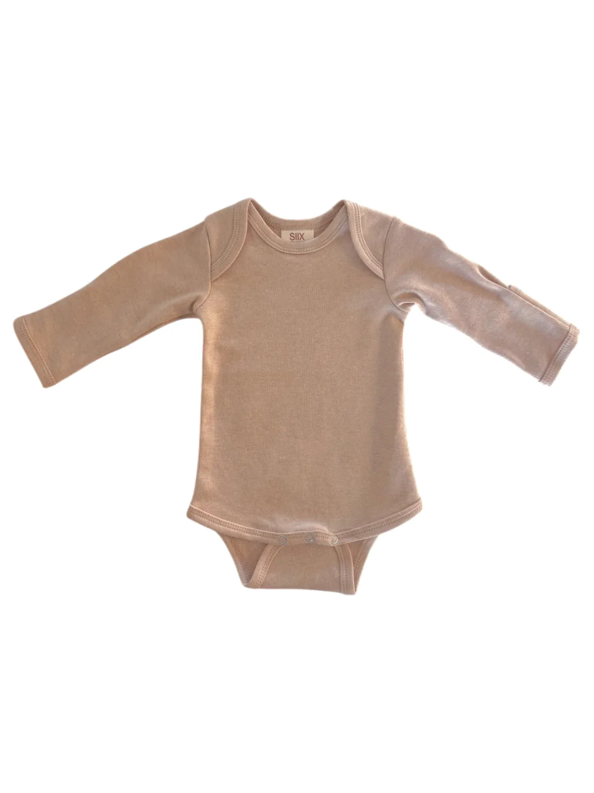 Biscuit / Organic Long Sleeve Bodysuit - Image 4