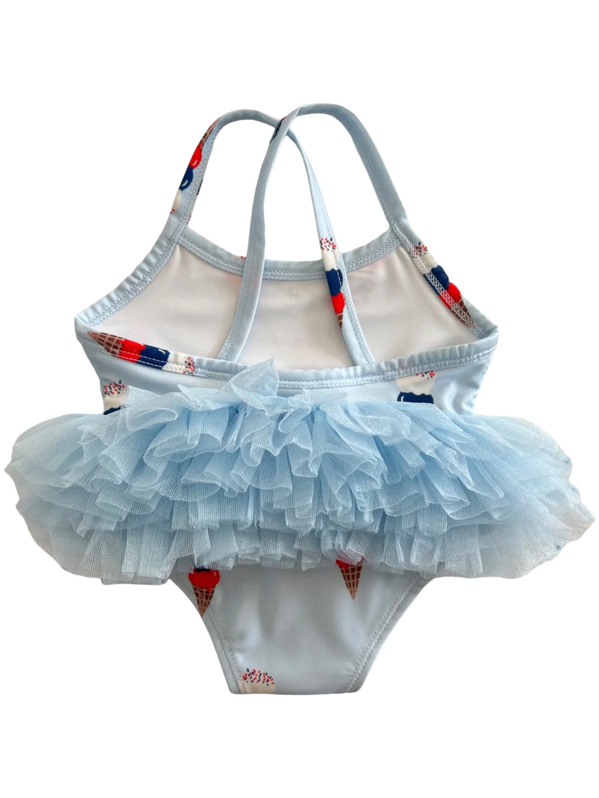 Blue Ice Cream / Ariel Tutu Swimsuit / UPF 50+ - Image 2