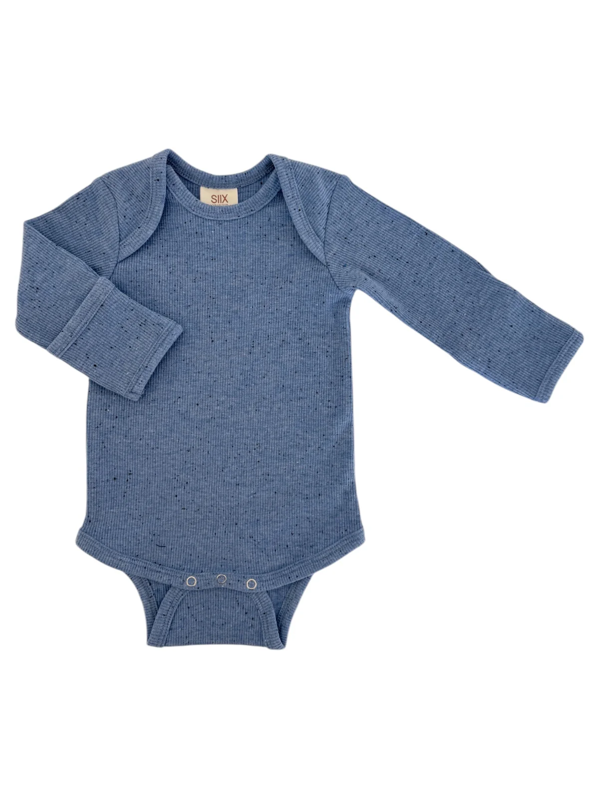 Blue Speckle / Long Sleeve Bodysuit - Image 3