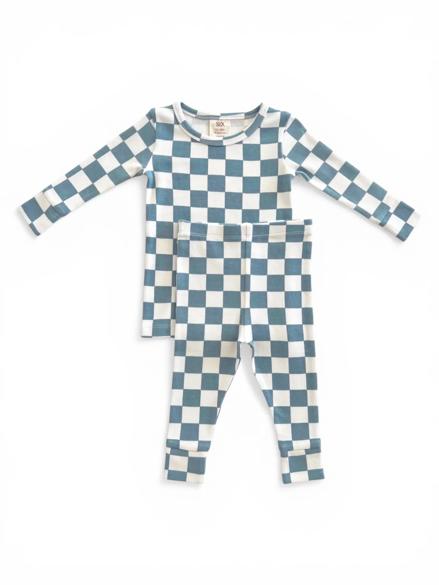 Blueberry Muffin Checkerboard / Organic 2-Piece Set - Image 2