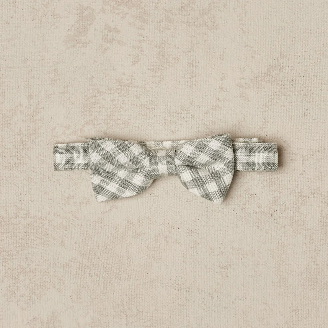 Bow Tie, Dusty Blue Gingham