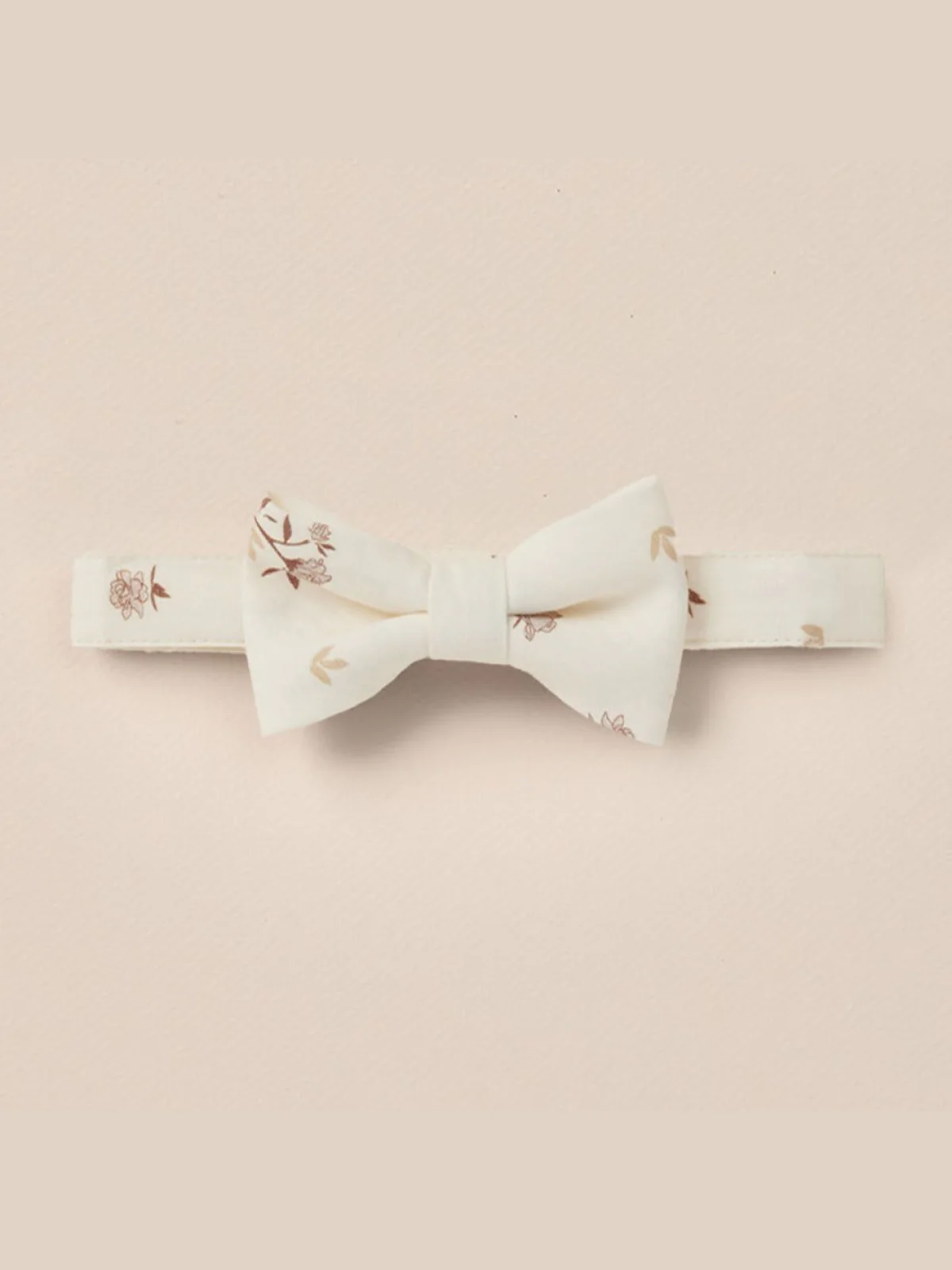Bow Tie, Rose Ditsy