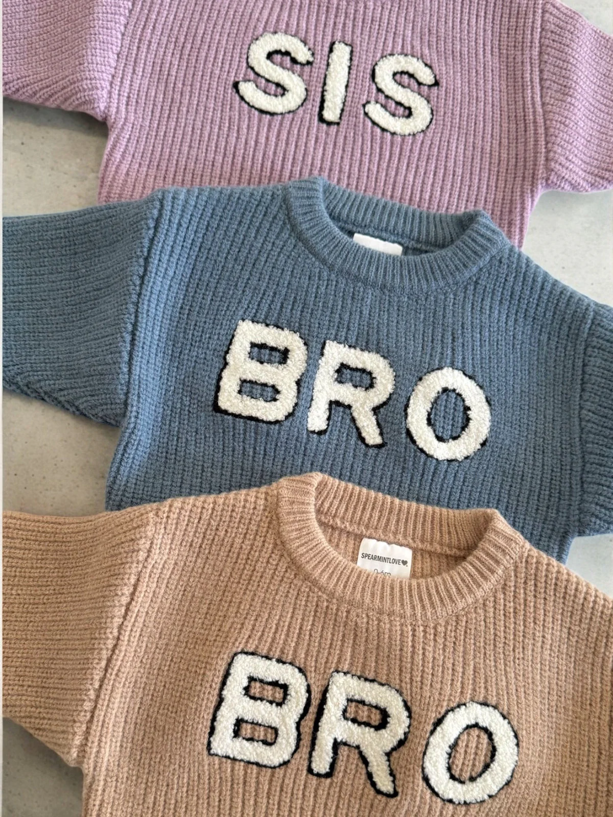 Bro Knit Sweater, Slate - Image 3