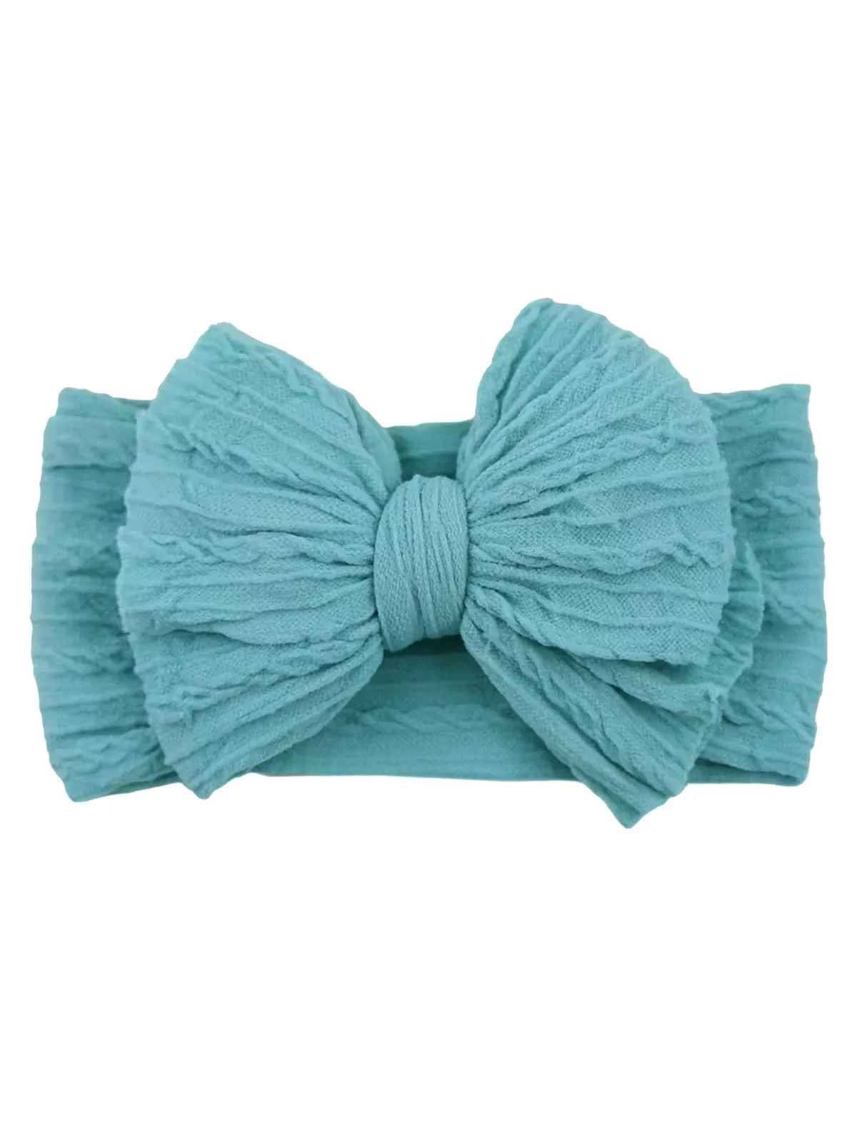 Cable Bow, Delphinium Blue