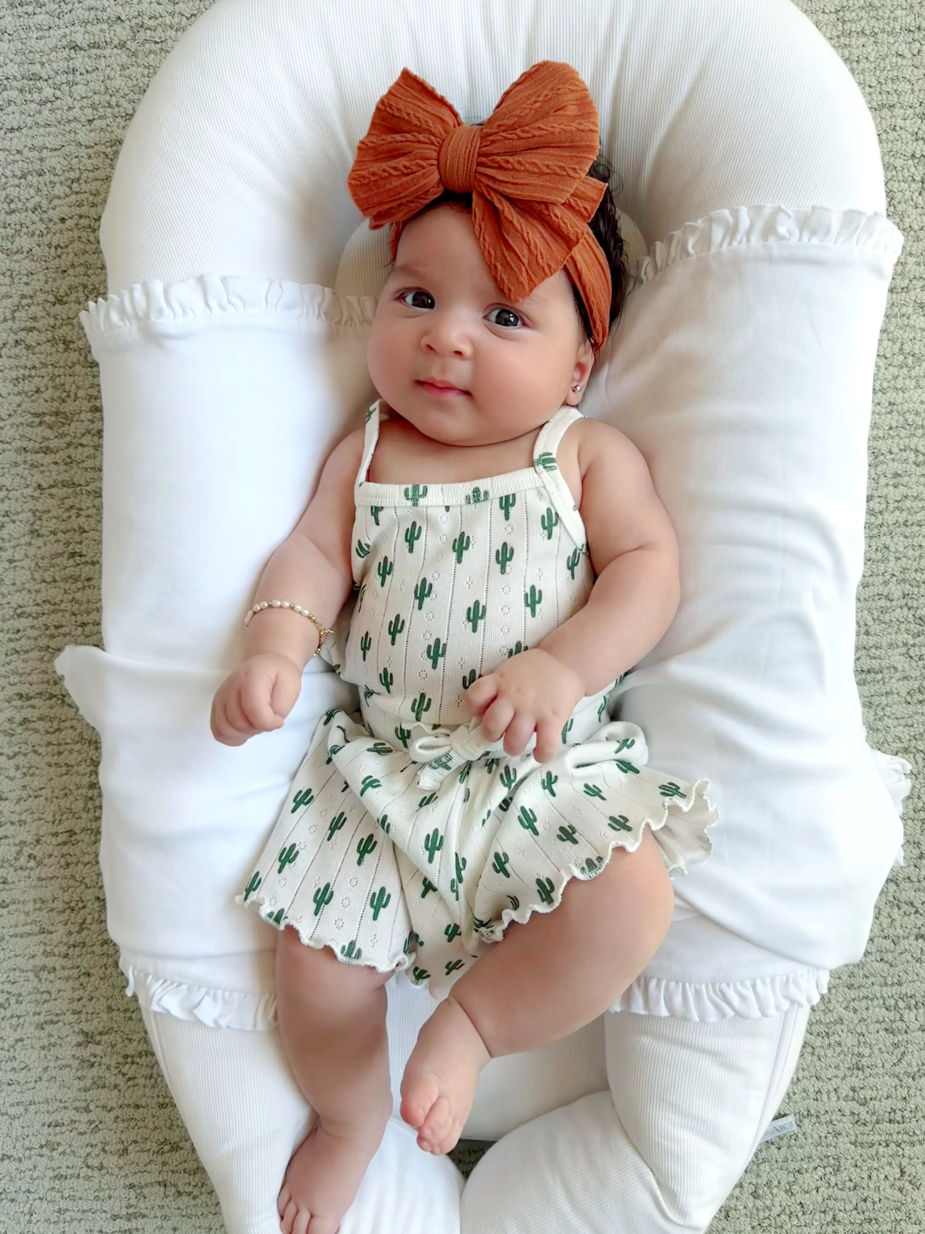 Cactus / Organic Pointelle Summer Set
