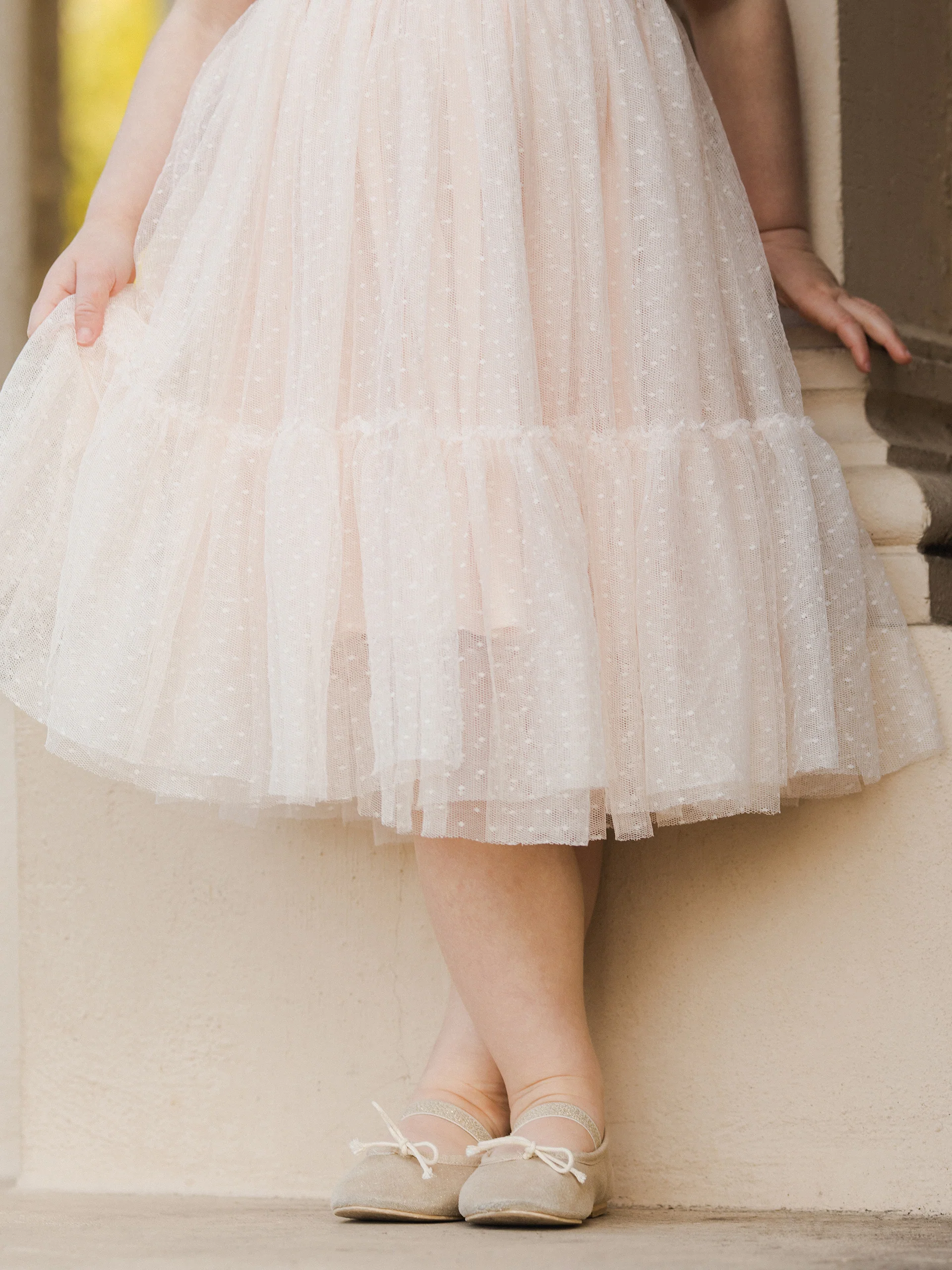 Clara Dress, Blush - Image 4