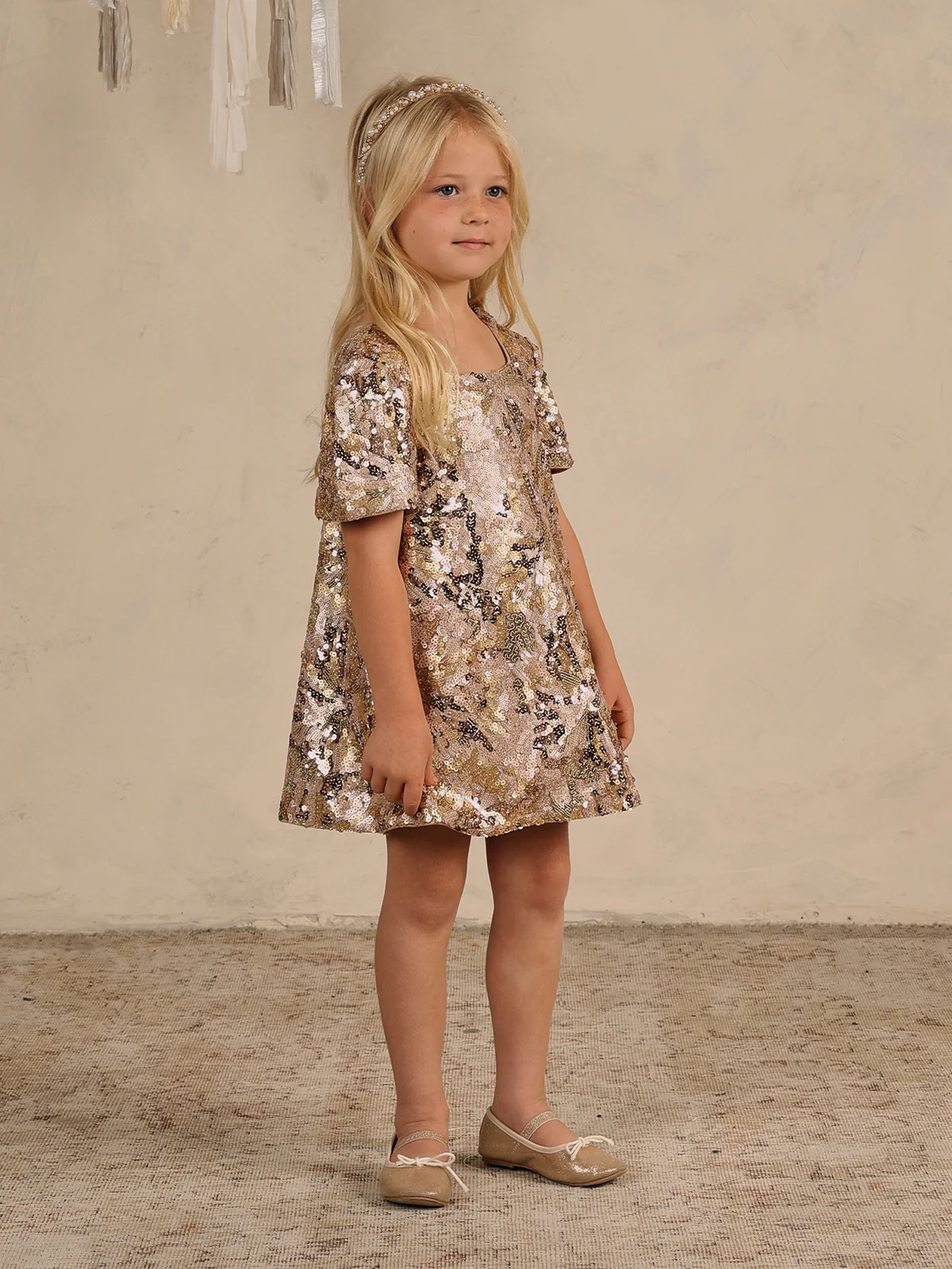 Daisy Dress, Bronze - Image 2