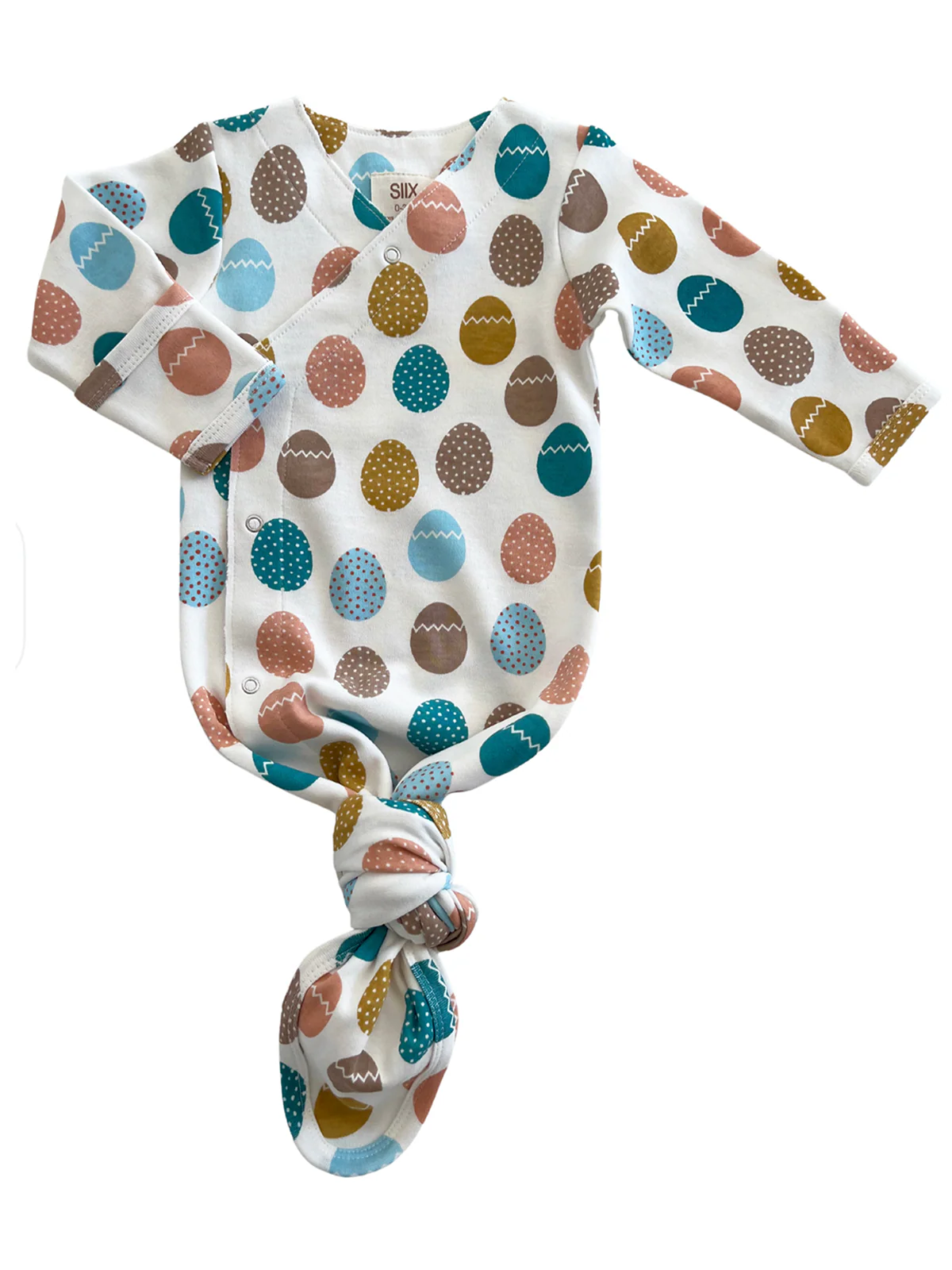 Easter Egg Hunt / Organic Kimono Knot Gown - Image 3