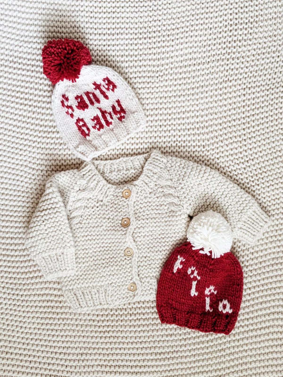 Fa La La Knit Pom Hat - Image 3