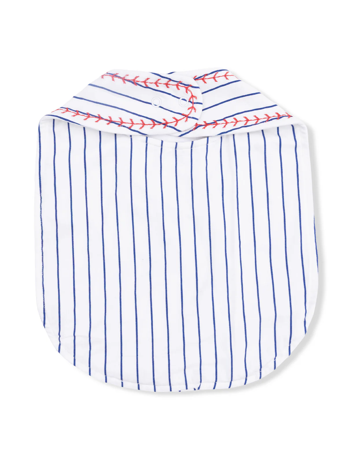 Feeding Bib, Baseball Stripe - Image 2