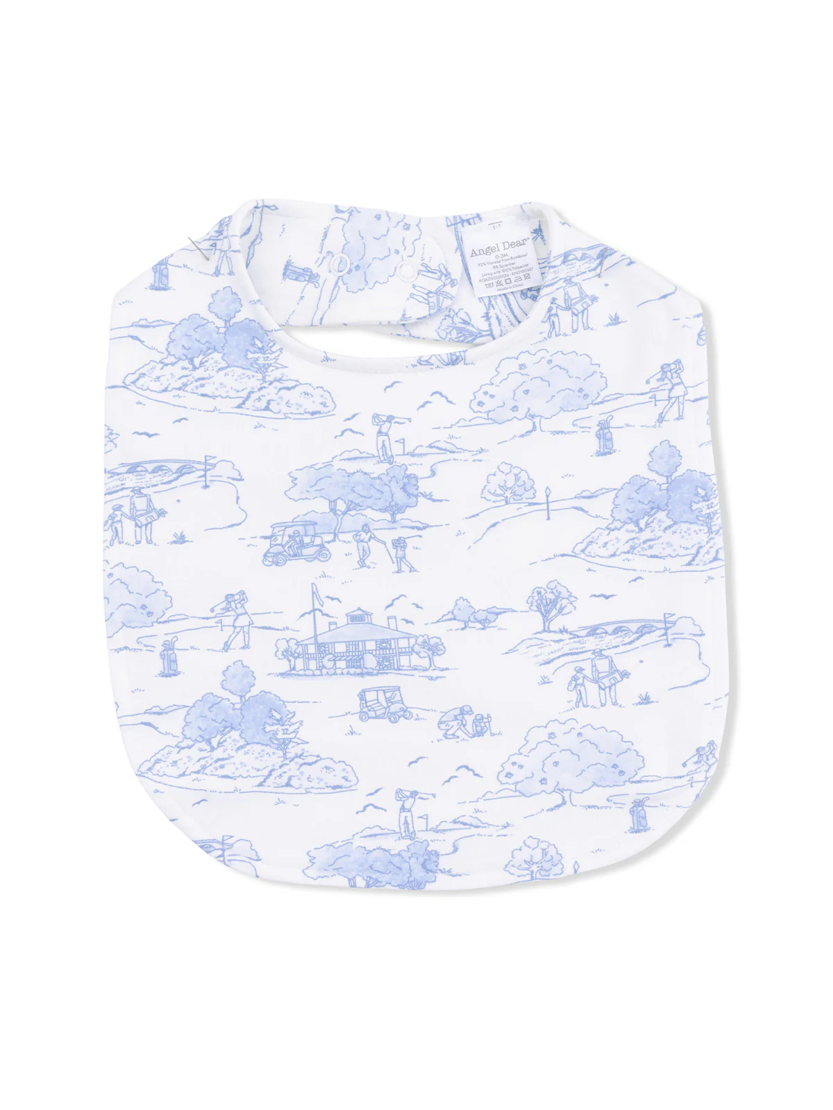 Feeding Bib, Golf Toile
