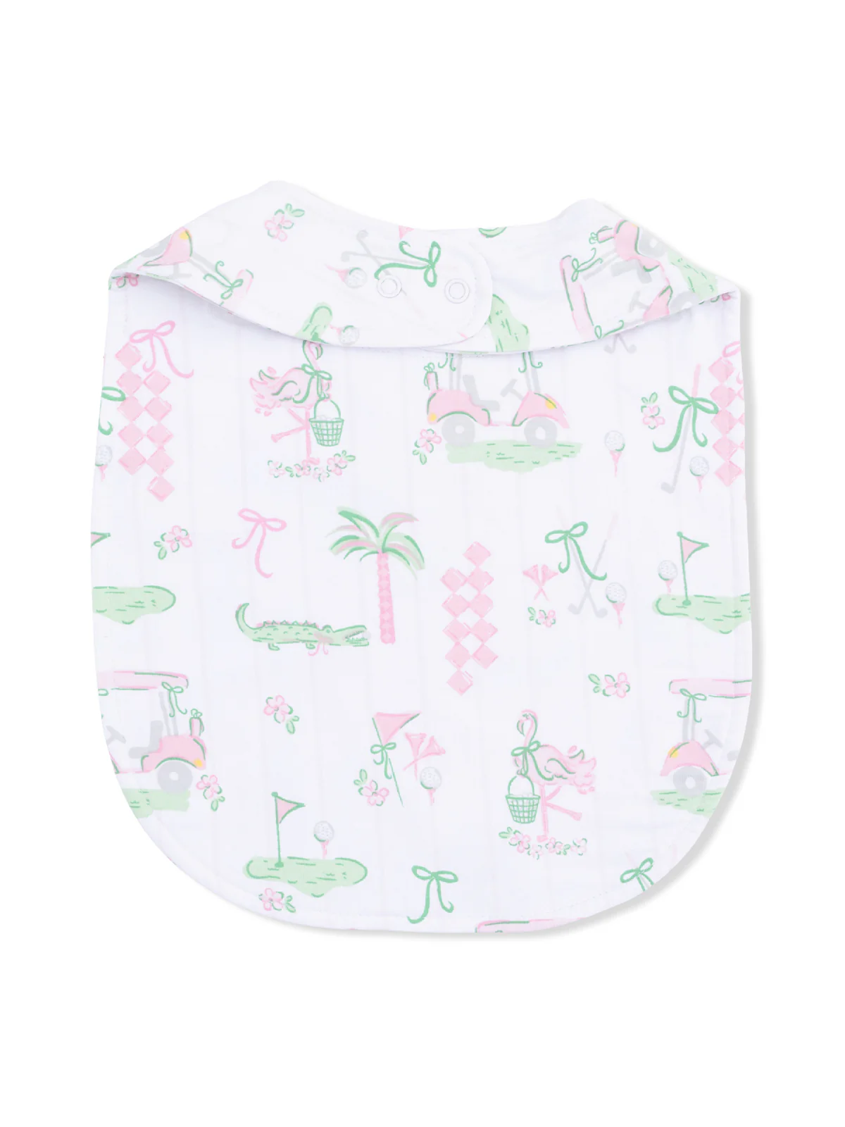 Feeding Bib, Pretty Golf - Image 2