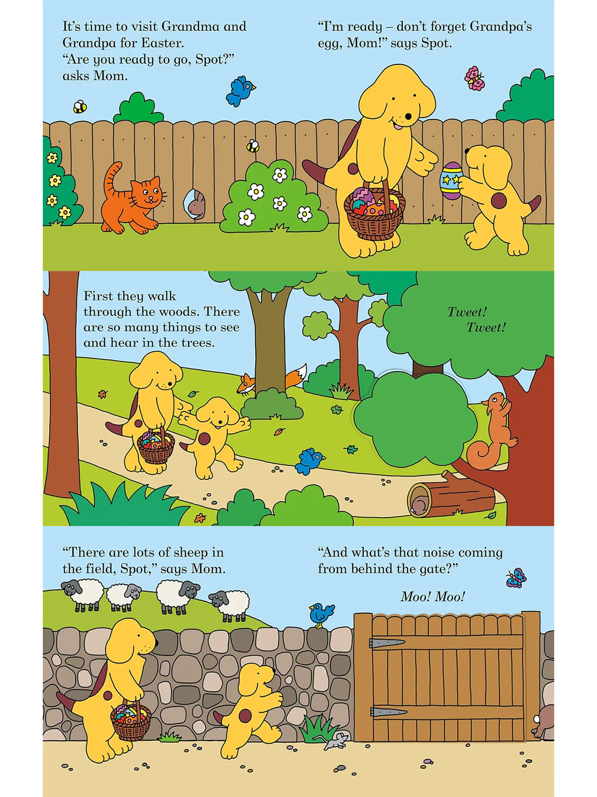 Find Spot at Easter: A Life-the-Flap Board Book - Image 2