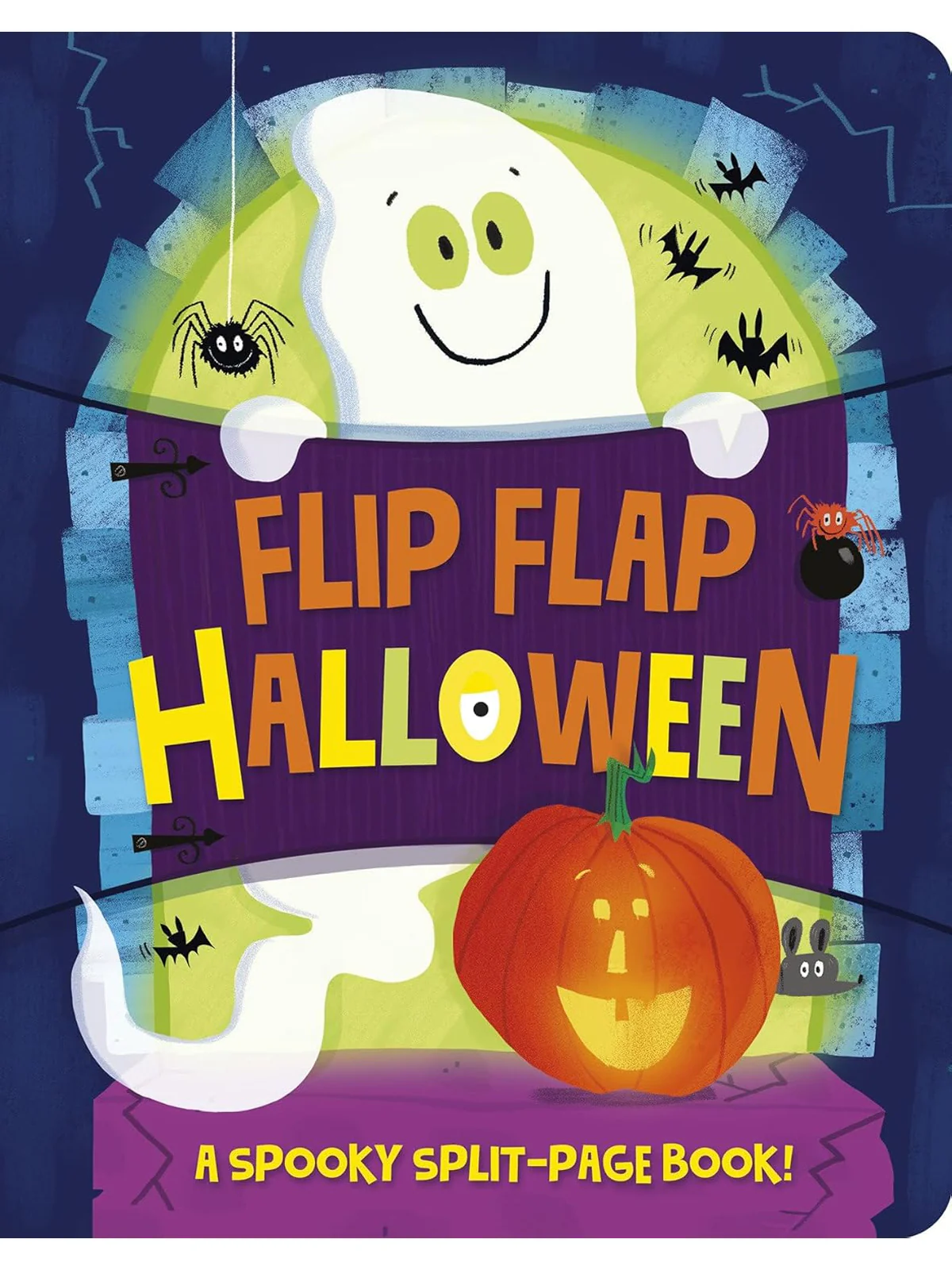 Flip Flap Halloween: A Spooky Split Page Book