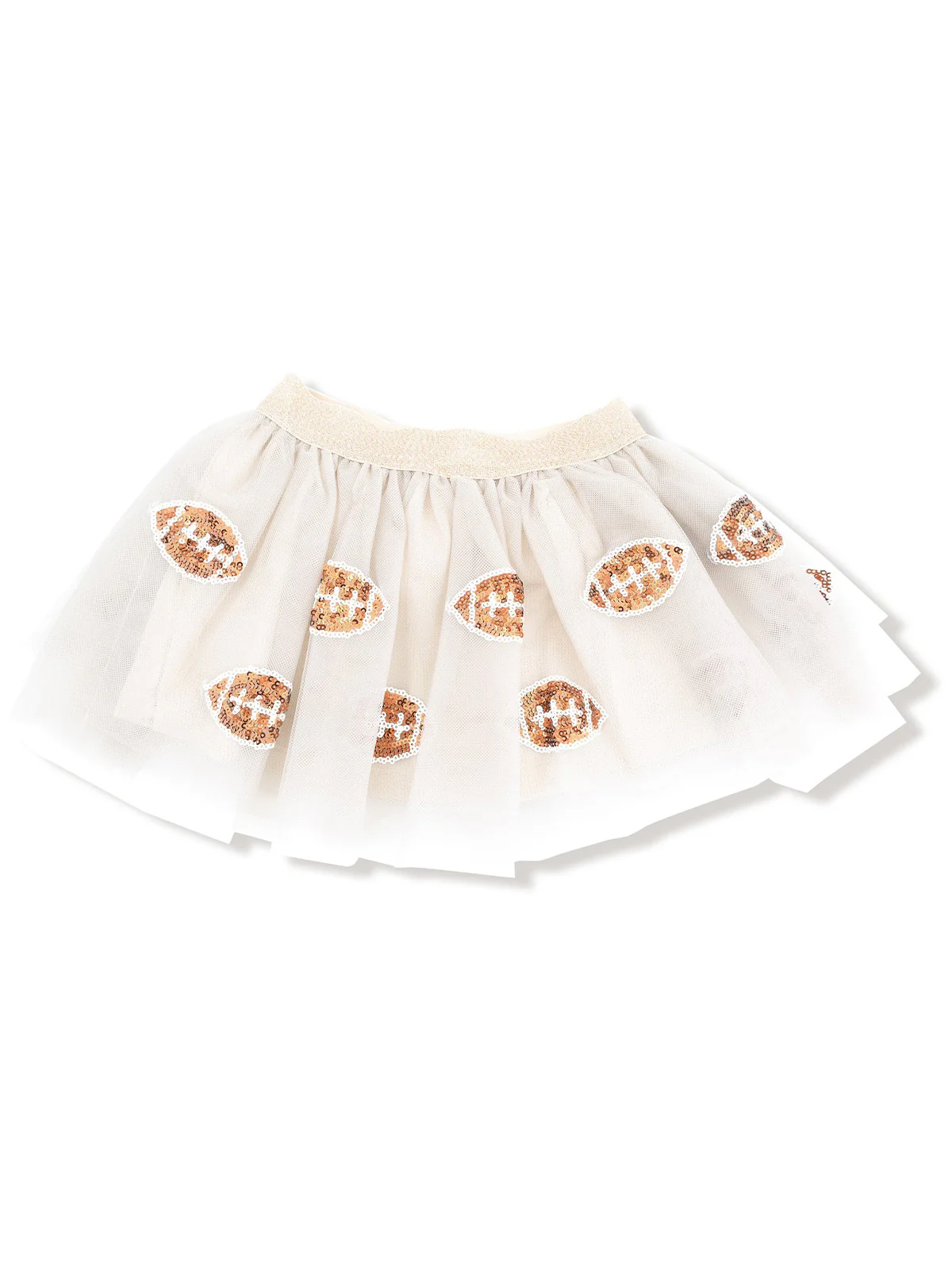 Football Oatmeal Tutu Skirt