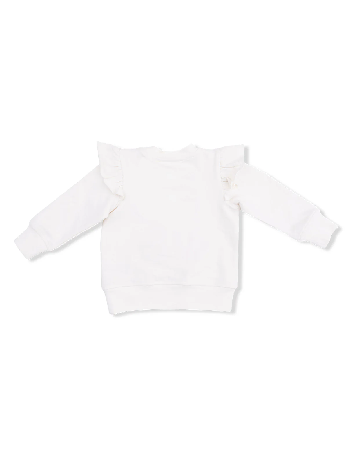 French Terry Ruffle Sweatshirt, Golf LOVE - Image 2