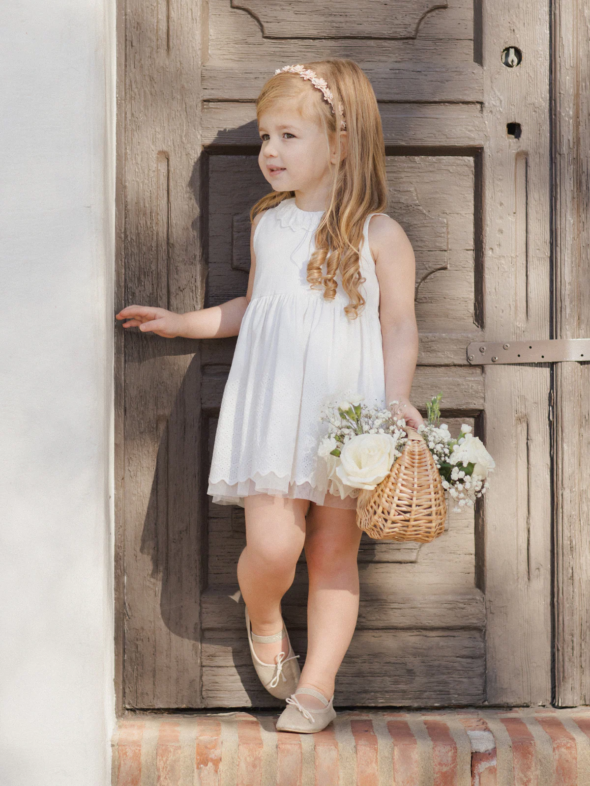 Georgia Dress, White - Image 2
