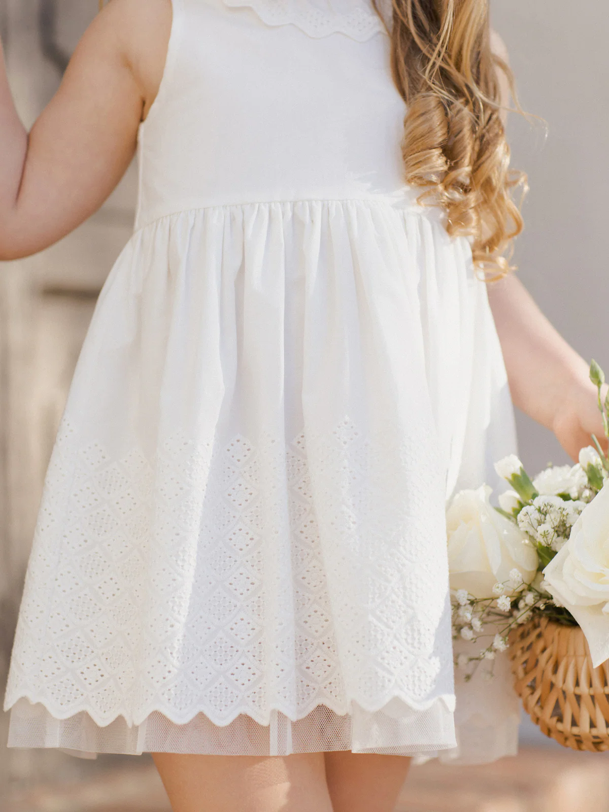 Georgia Dress, White - Image 5