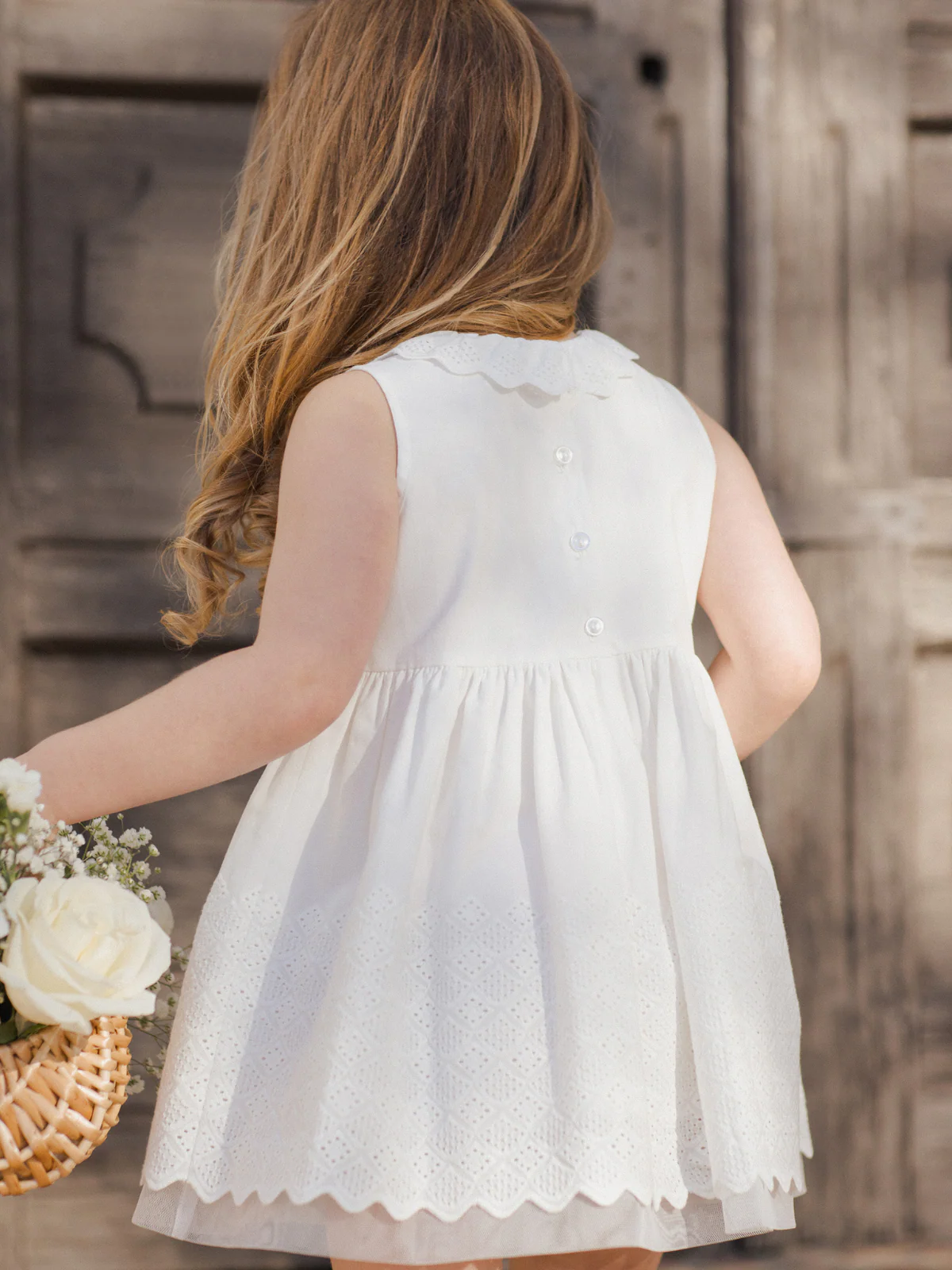 Georgia Dress, White - Image 6