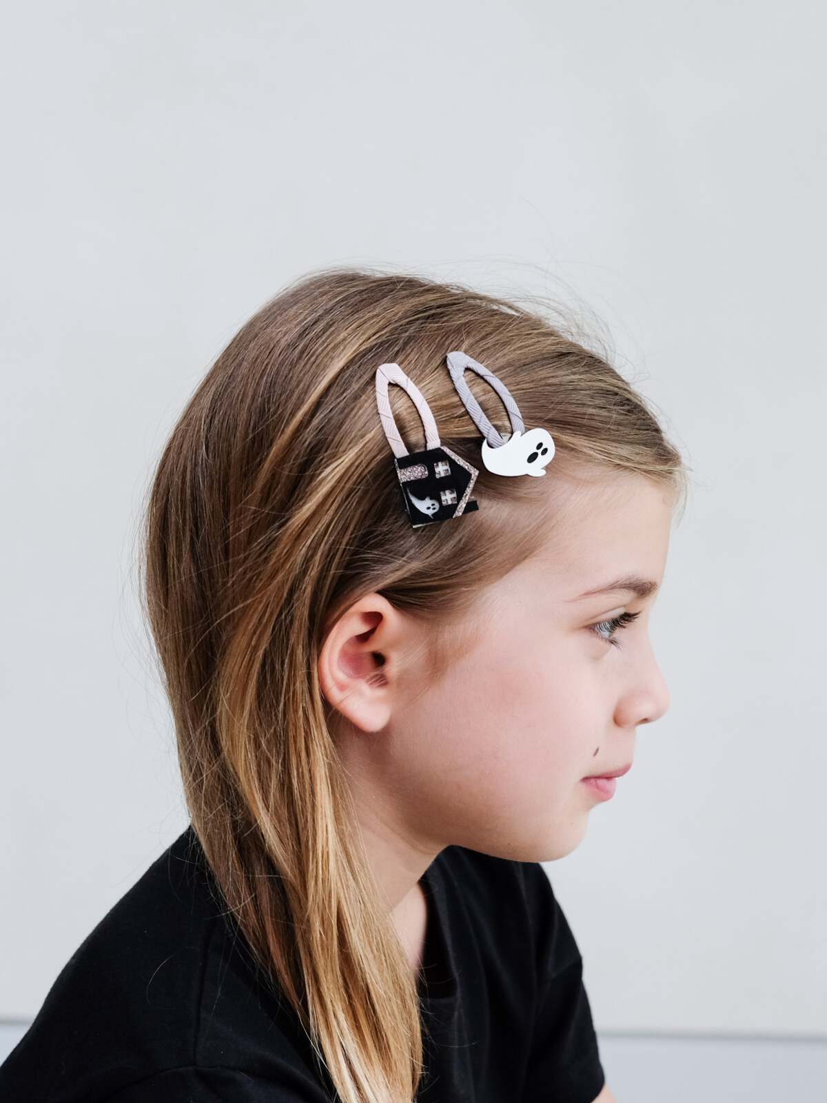 Ghost Haunted House Hair Clip Set - Image 2