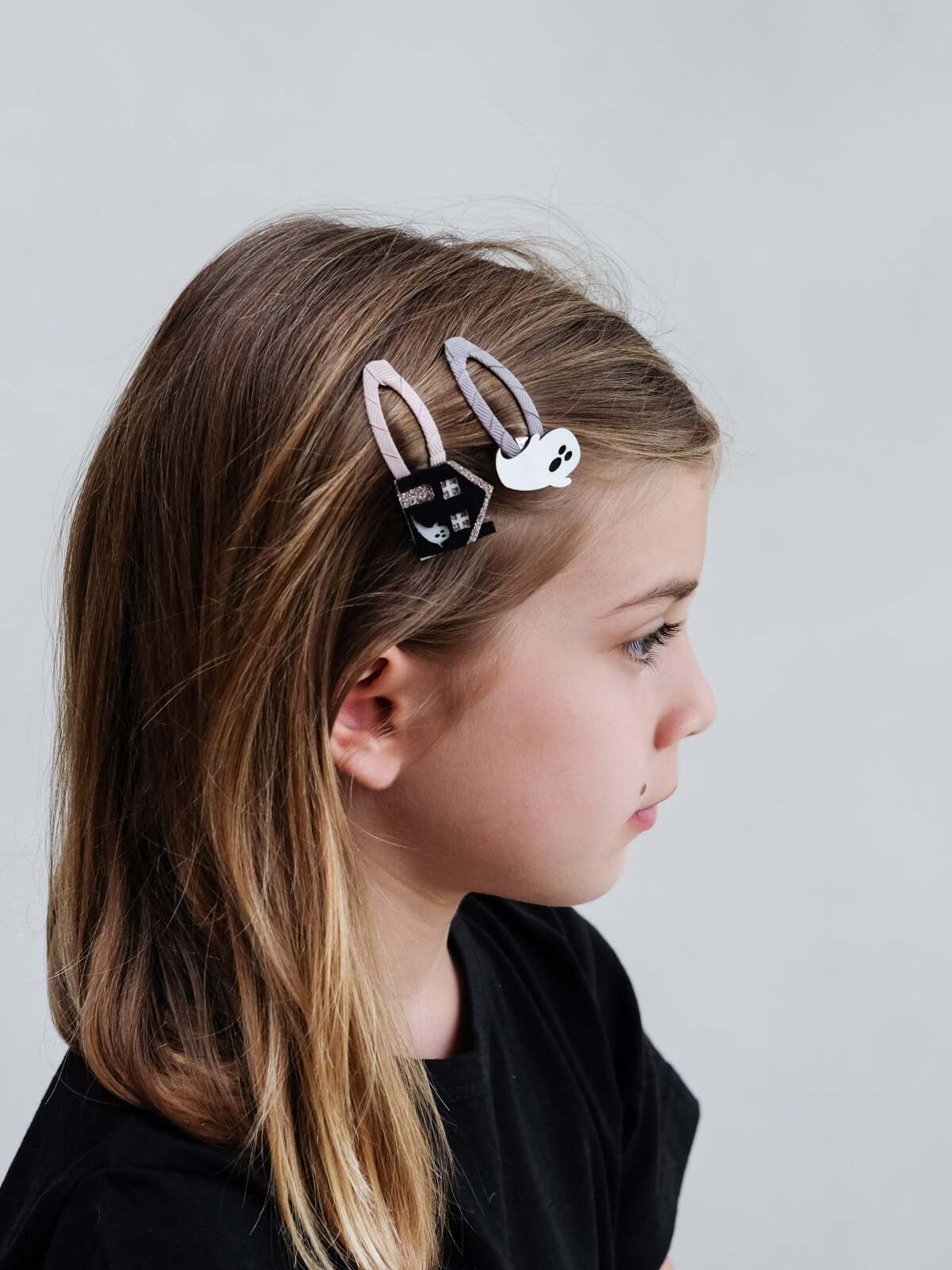 Ghost Haunted House Hair Clip Set - Image 3