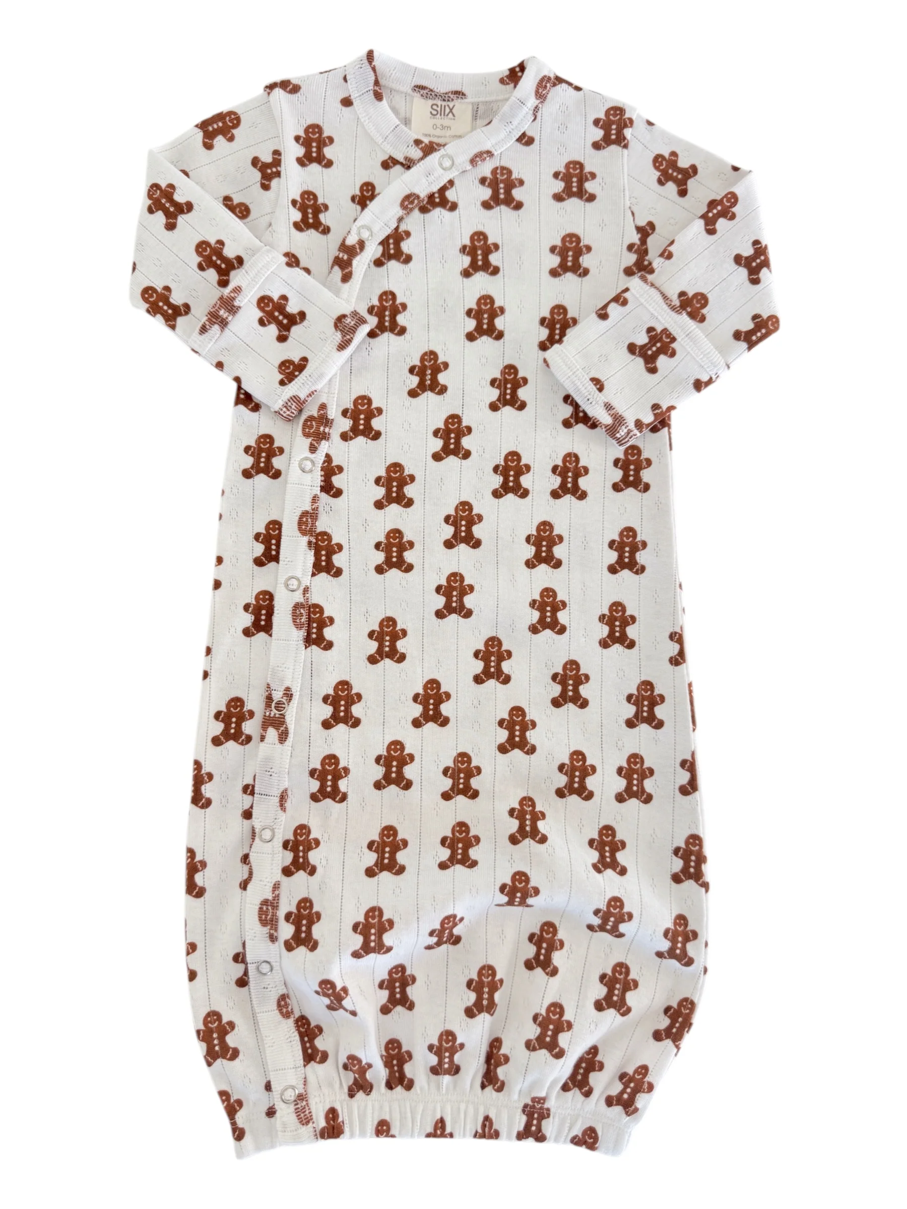 Gingerbread / Organic Pointelle Gown