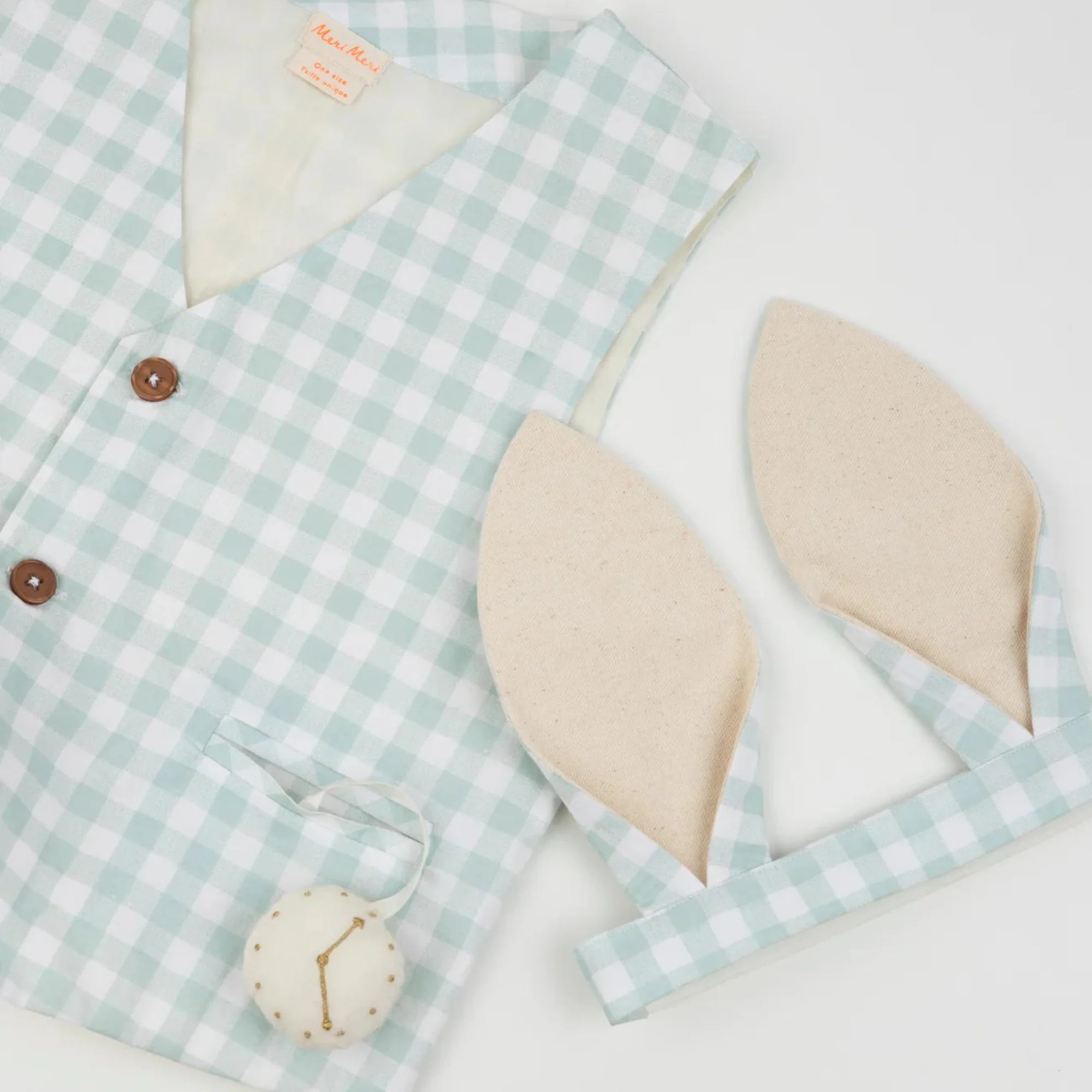 Gingham Bunny Costume - Image 3
