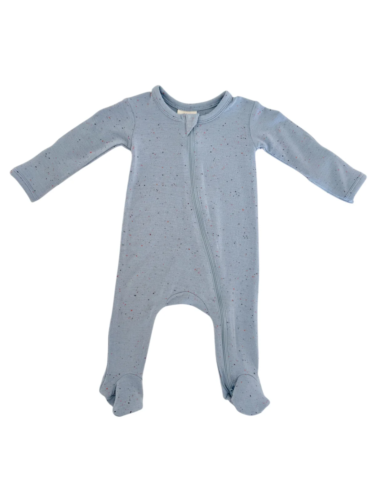 Glacier Speckle / 2-Way Zip Footie - Image 3