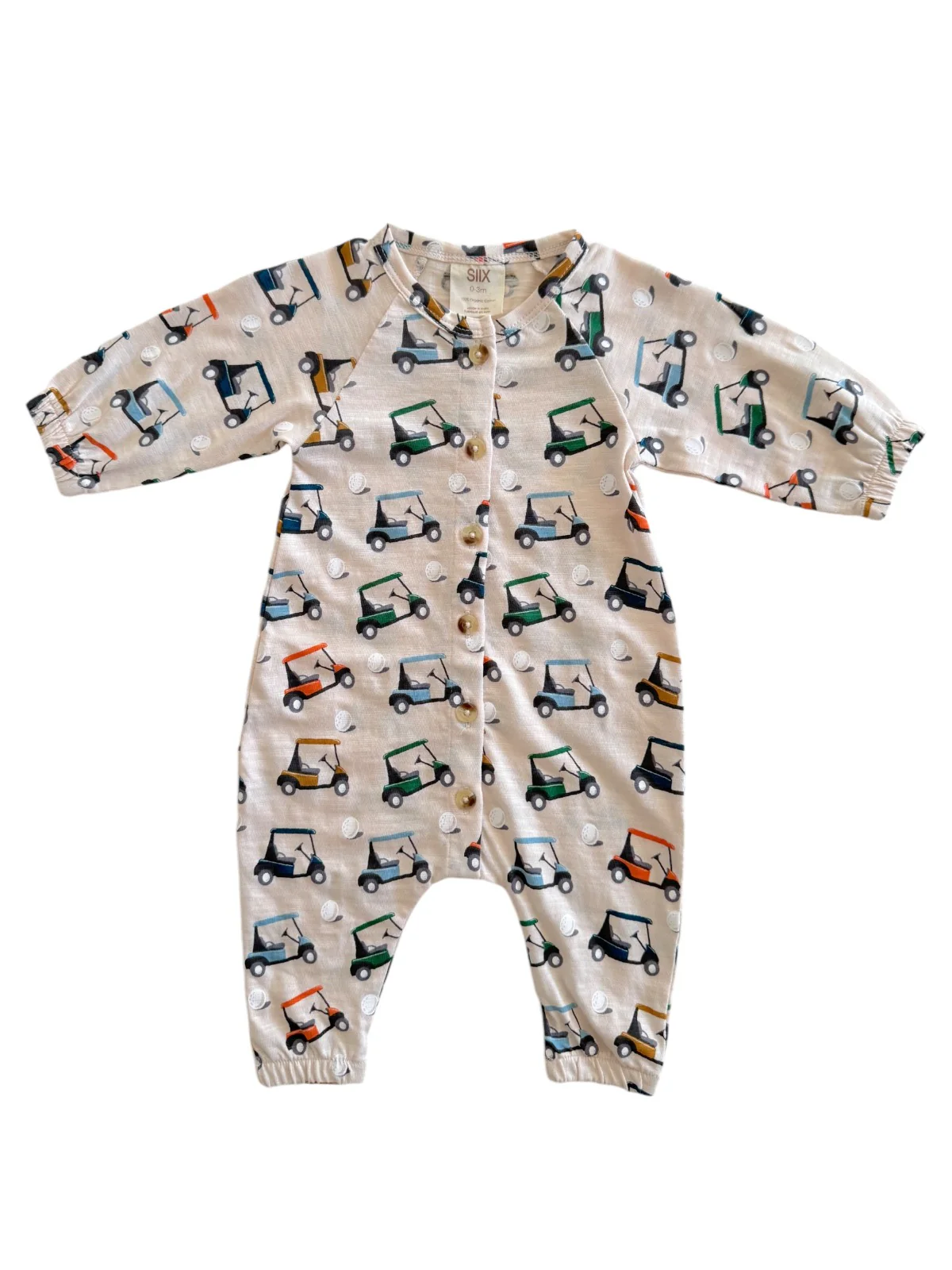 Golf Cart / Organic Long Sleeve Bay Jumpsuit - Image 2
