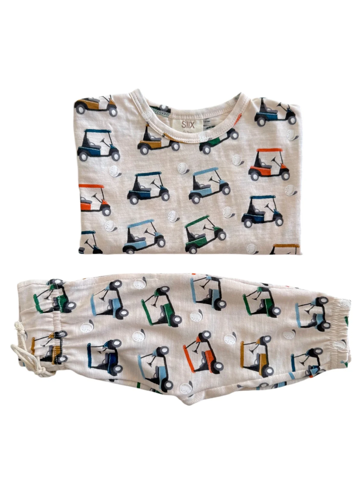 Golf Cart / Organic Long Sleeve Tee & Pant Set - Image 3