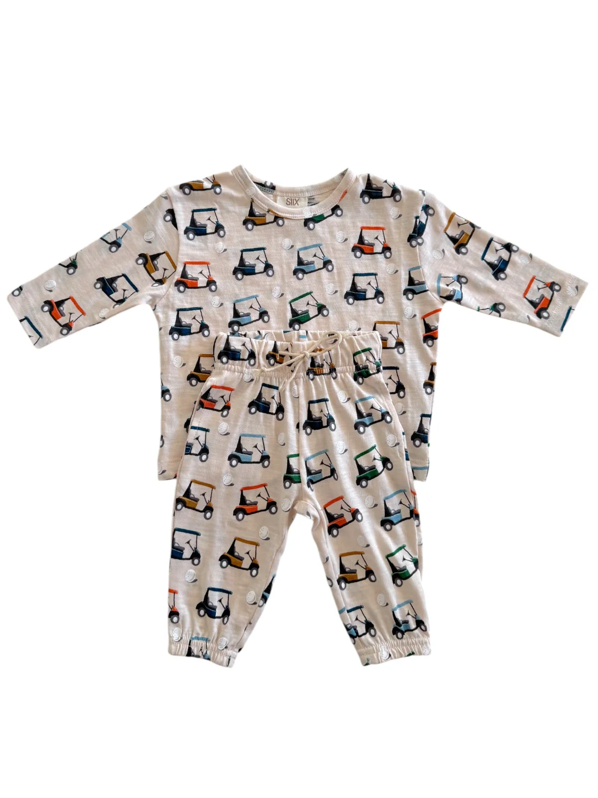 Golf Cart / Organic Long Sleeve Tee & Pant Set - Image 4
